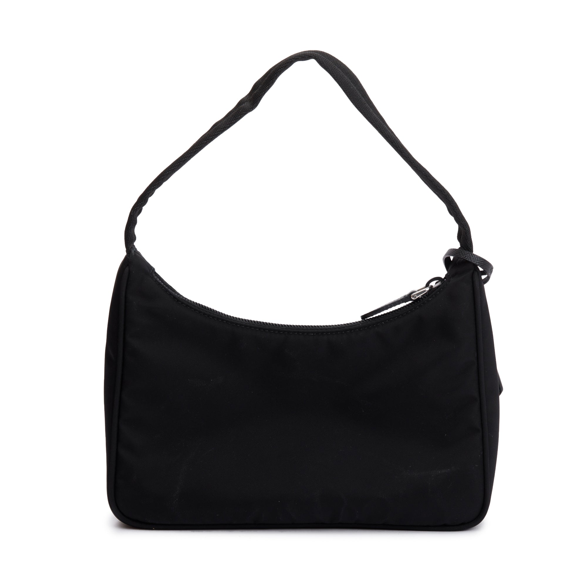 Prada 2021 Black Re-Edition 2000 Re-Nylon Mini Bag w/ Authenticity Card