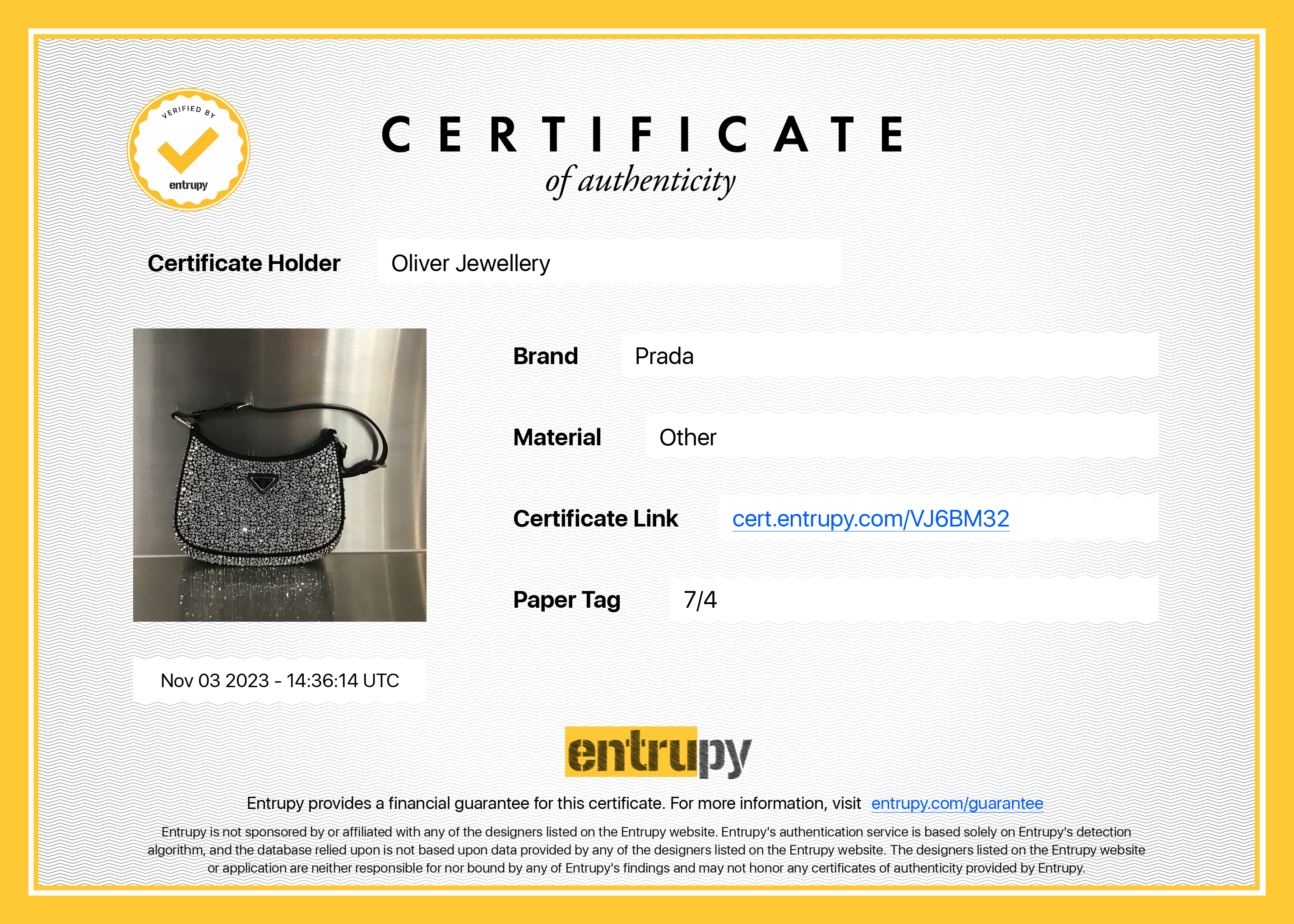 Prada 2022 Black Satin Crystal Cleo Shoulder Bag w/ Authenticity Card & Strap