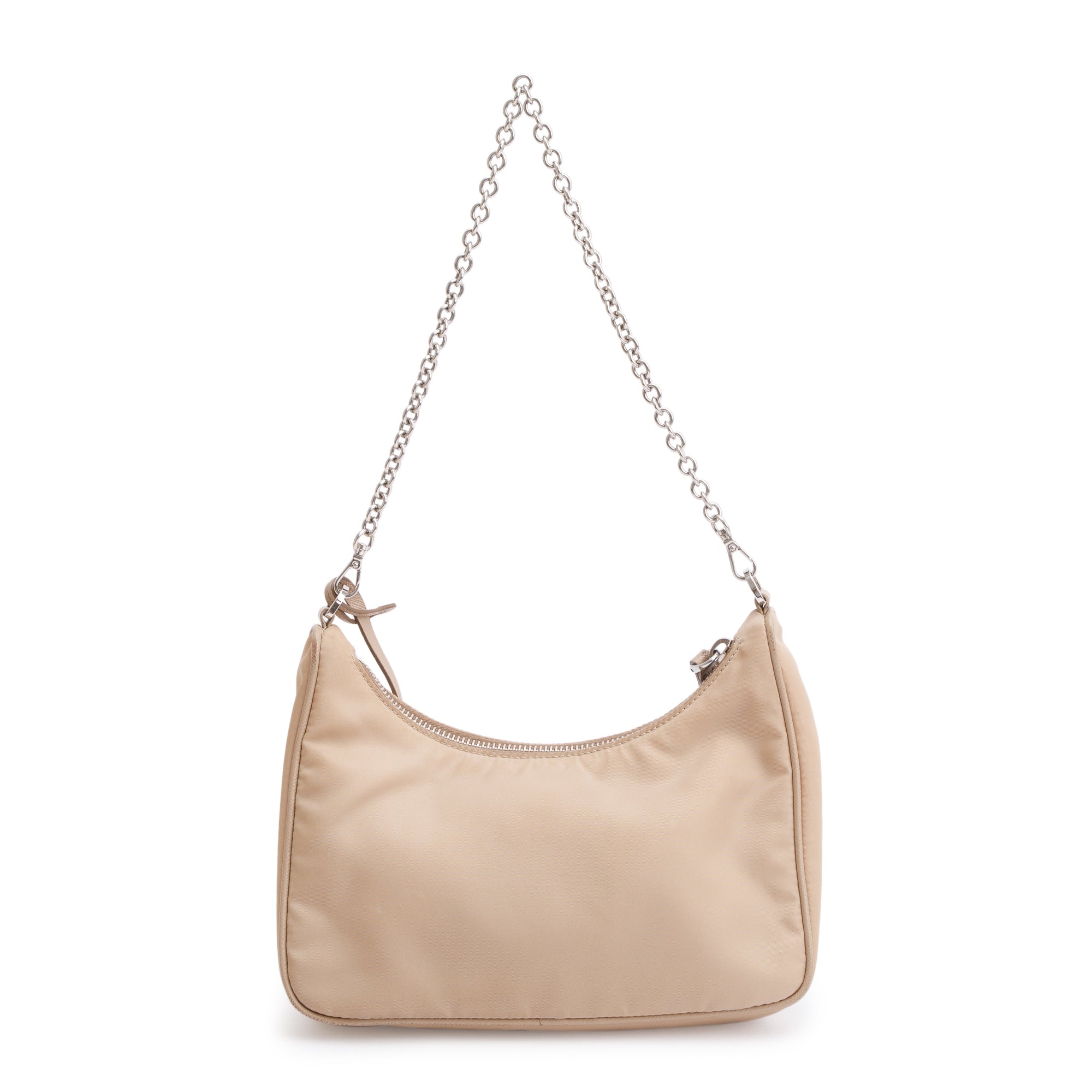 Prada Beige Re-Edition 2005 Re-Nylon Shoulder Bag