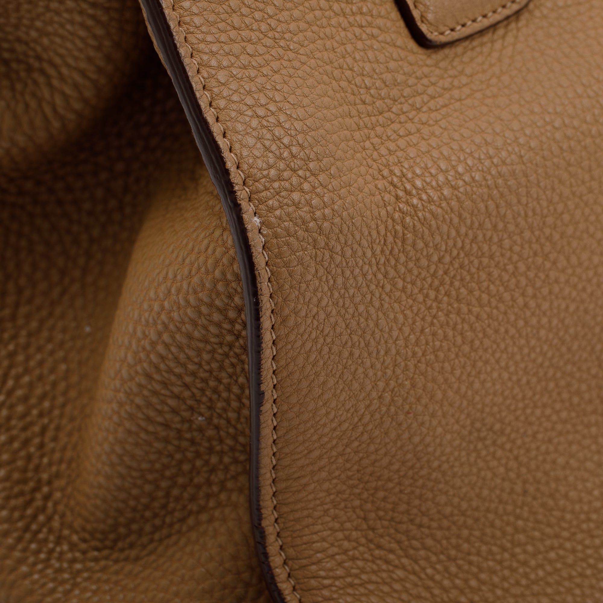 Prada Beige Vitello Daino Convertible Tote w/ Strap