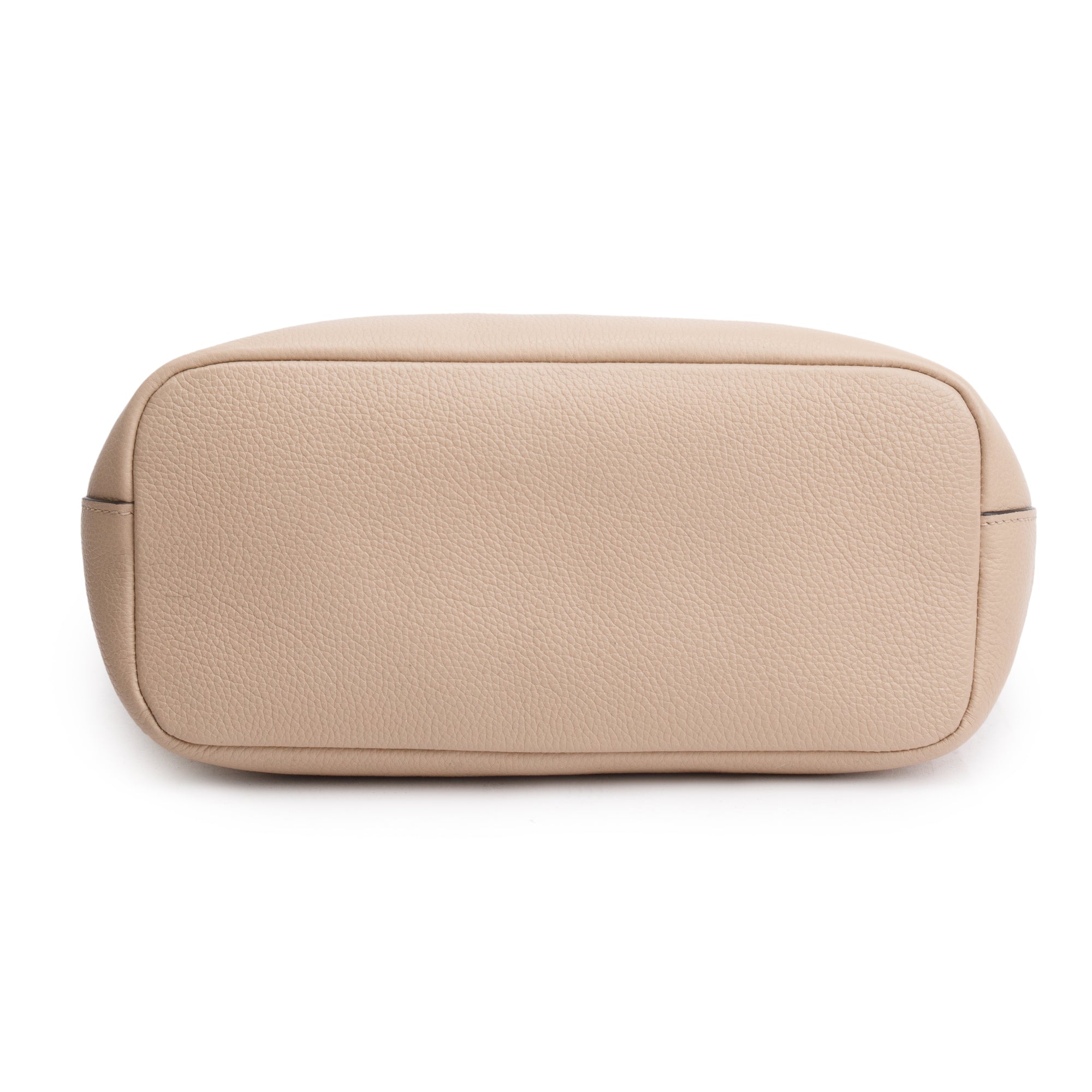 Prada Beige Vitello Daino Hobo Messenger Bag w/ Strap