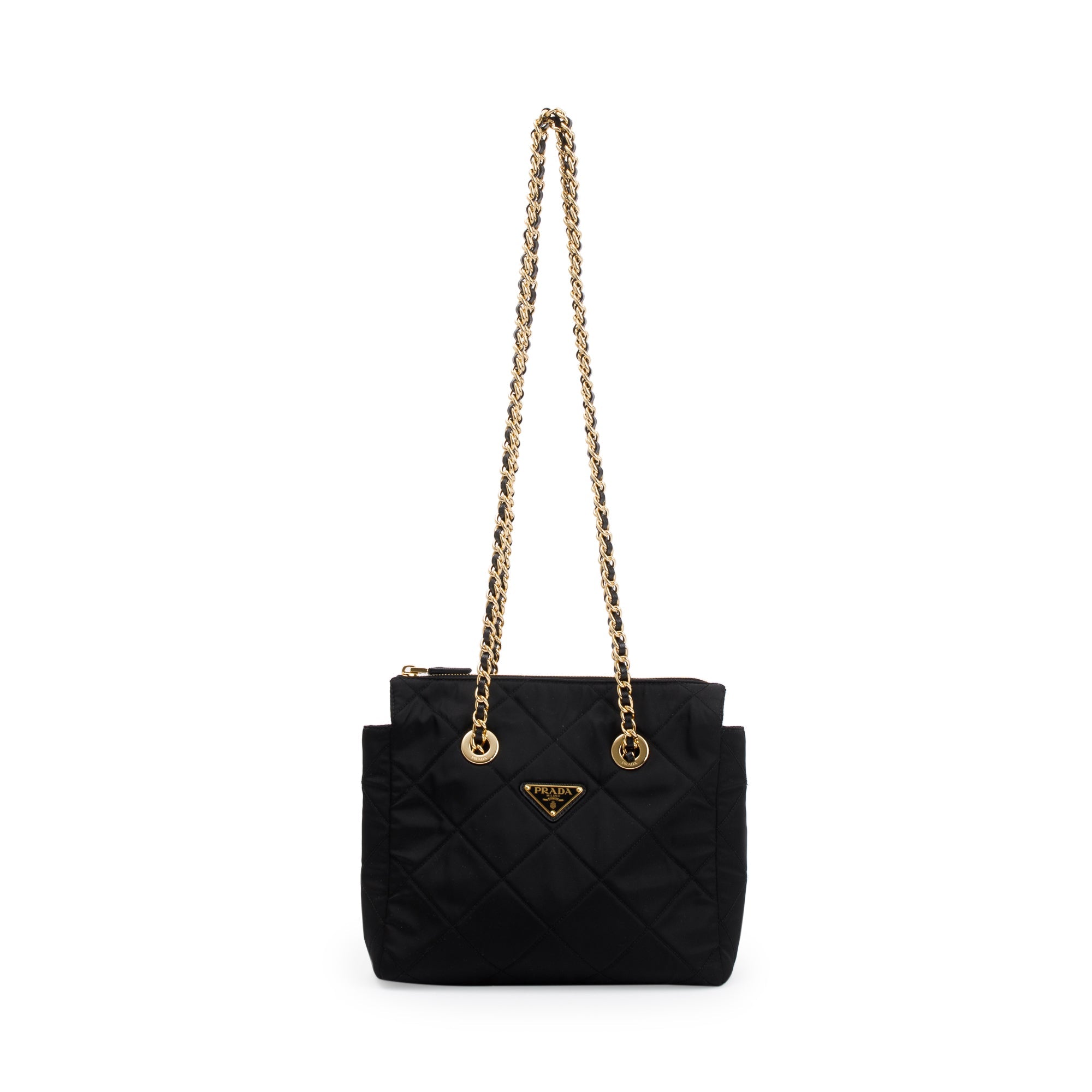 Prada Black Re-Edition 1995 Chaine Re-Nylon Tote bag