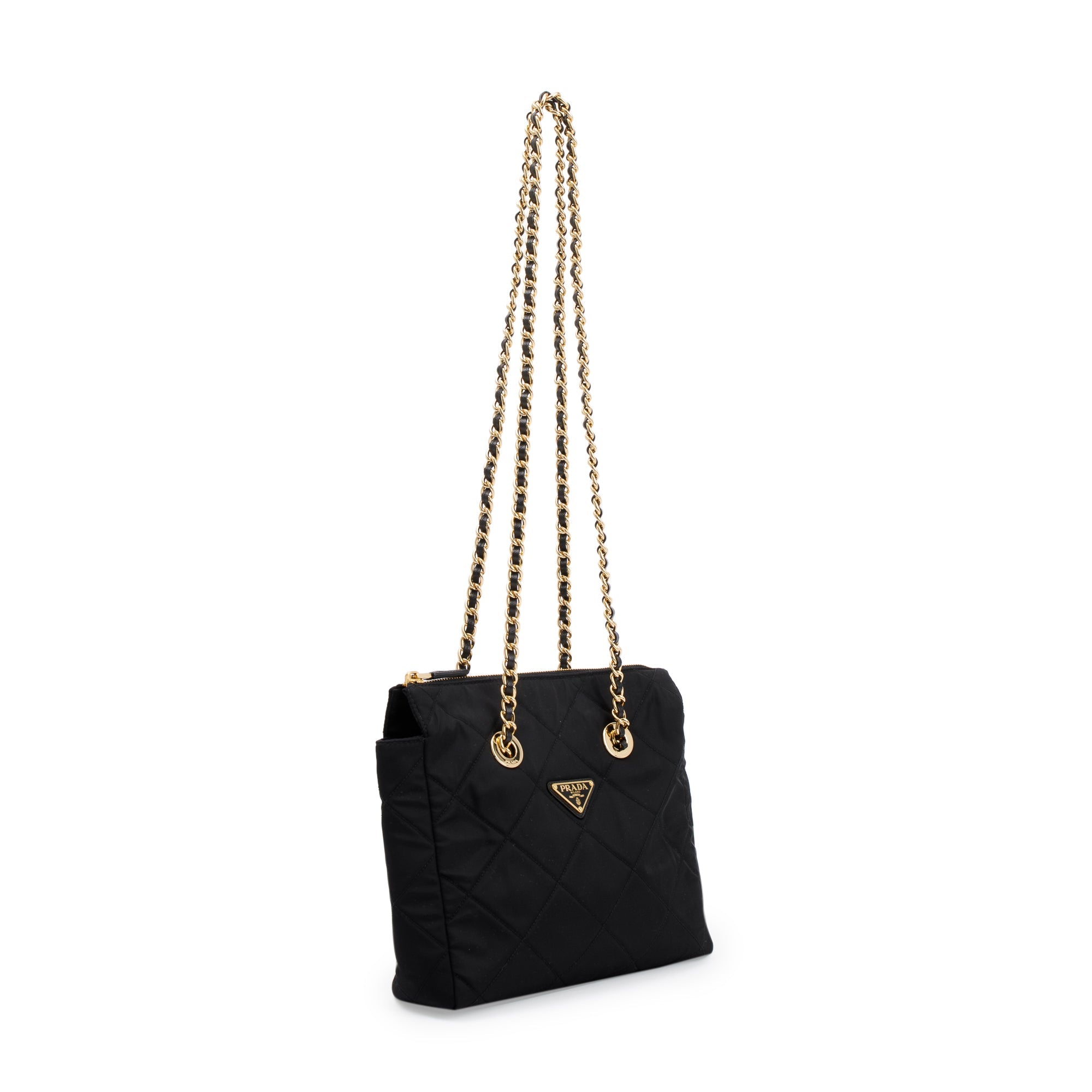 Prada Black Re-Edition 1995 Chaine Re-Nylon Tote bag