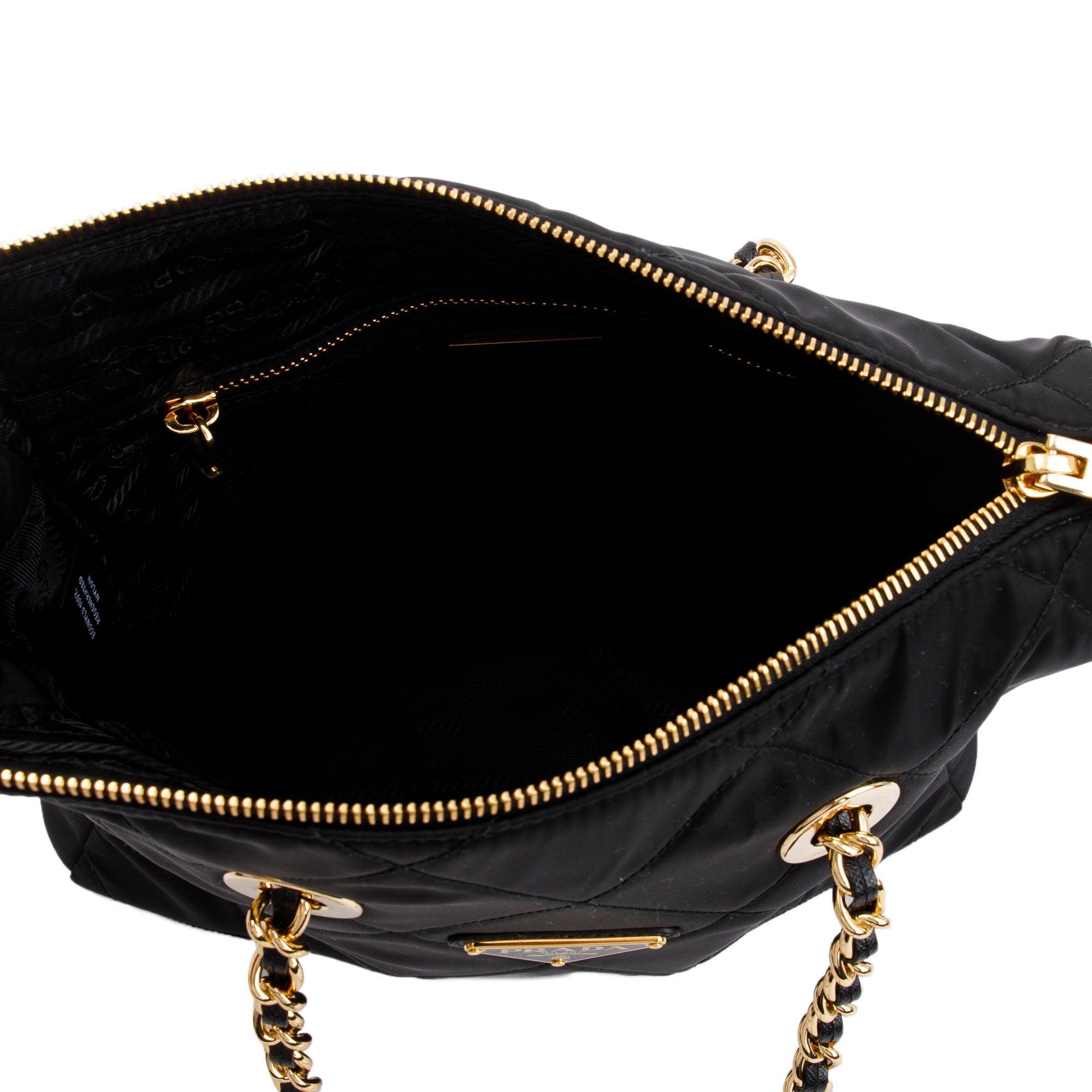 Prada Black Re-Edition 1995 Chaine Re-Nylon Tote bag
