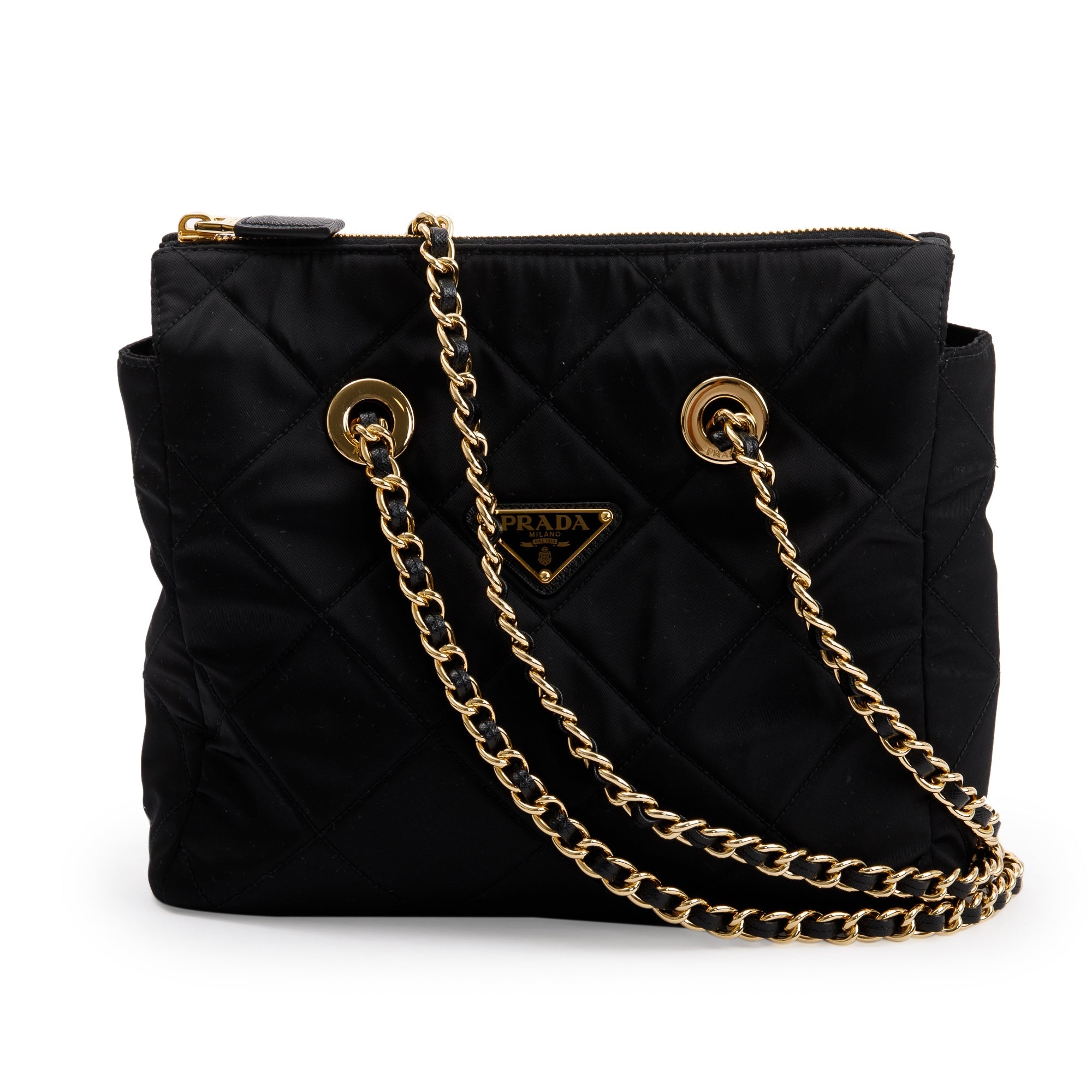 Prada Black Re-Edition 1995 Chaine Re-Nylon Tote bag