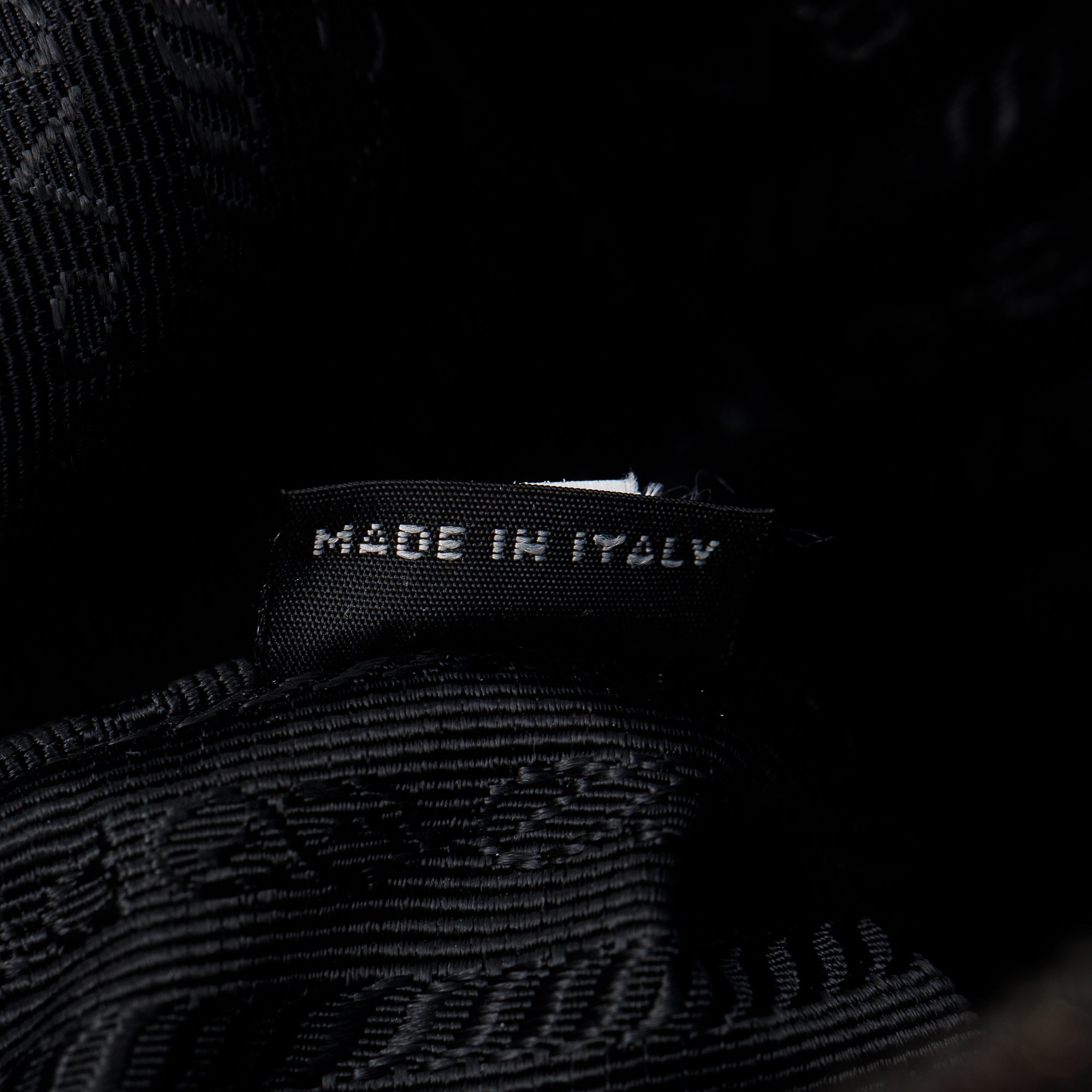 Prada Black Re-Edition 2000 Nylon Messenger Bag