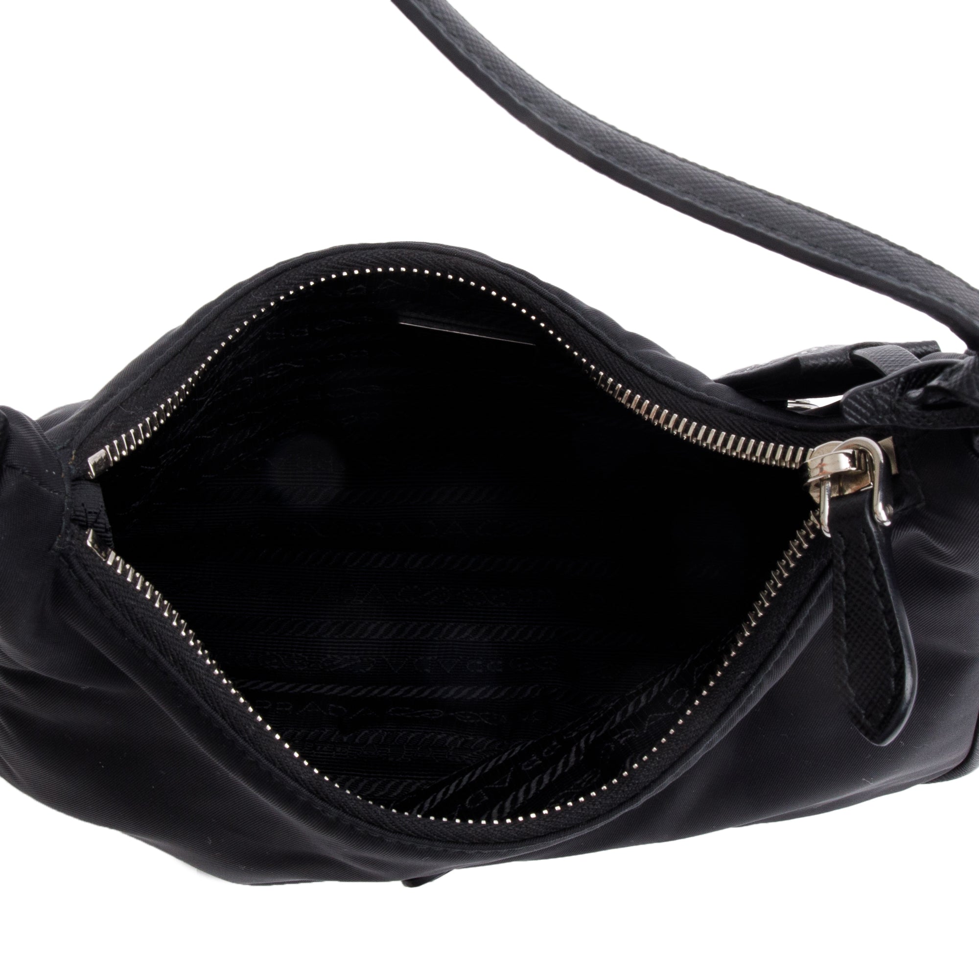 Prada Black Re-Edition 2005 Re-Nylon Mini Bag