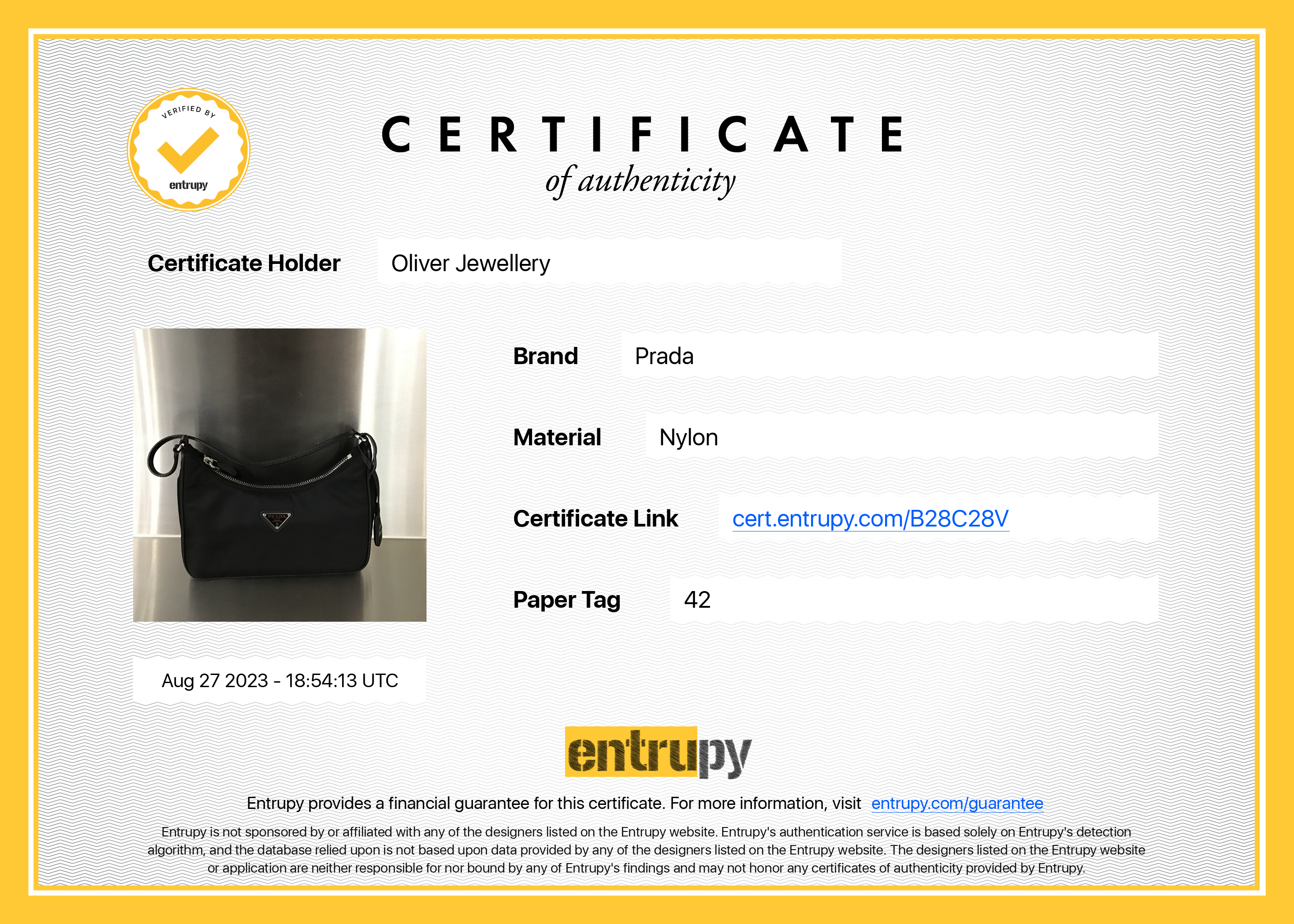 Prada Black Re-Edition 2005 Re-Nylon Mini Bag