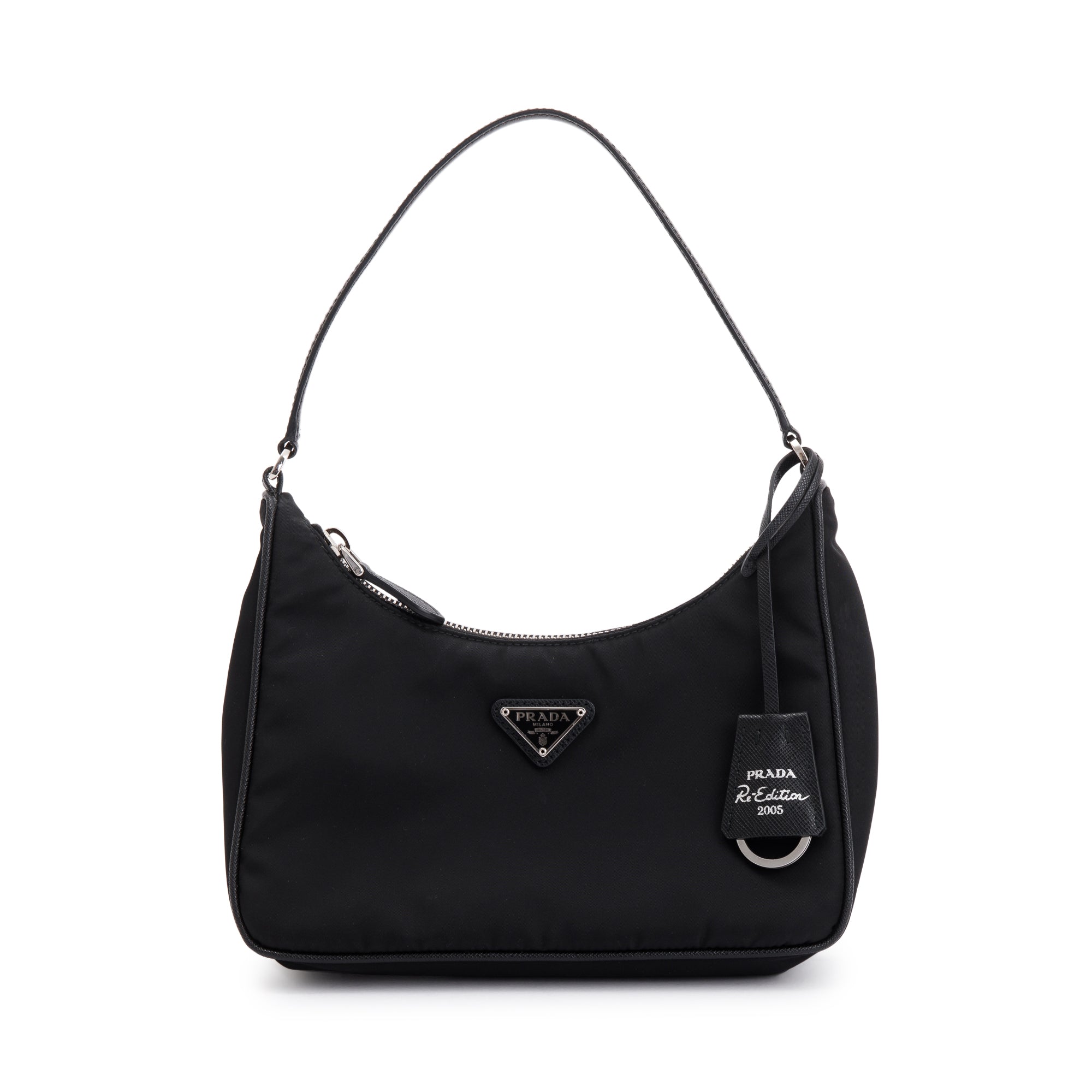 Prada Black Re-Edition 2005 Re-Nylon Mini Bag
