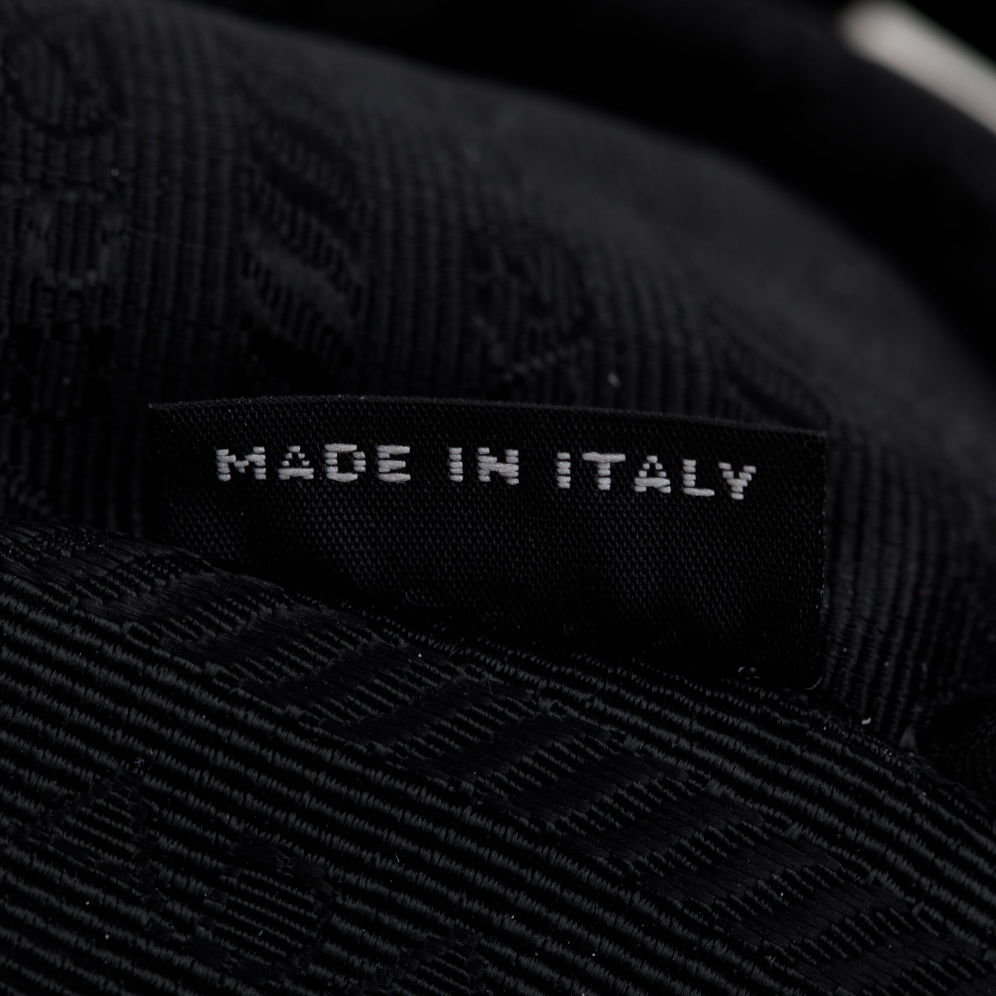 Prada Black Re-Edition 2005 Re-Nylon Shoulder Bag w/ Authenticity Card