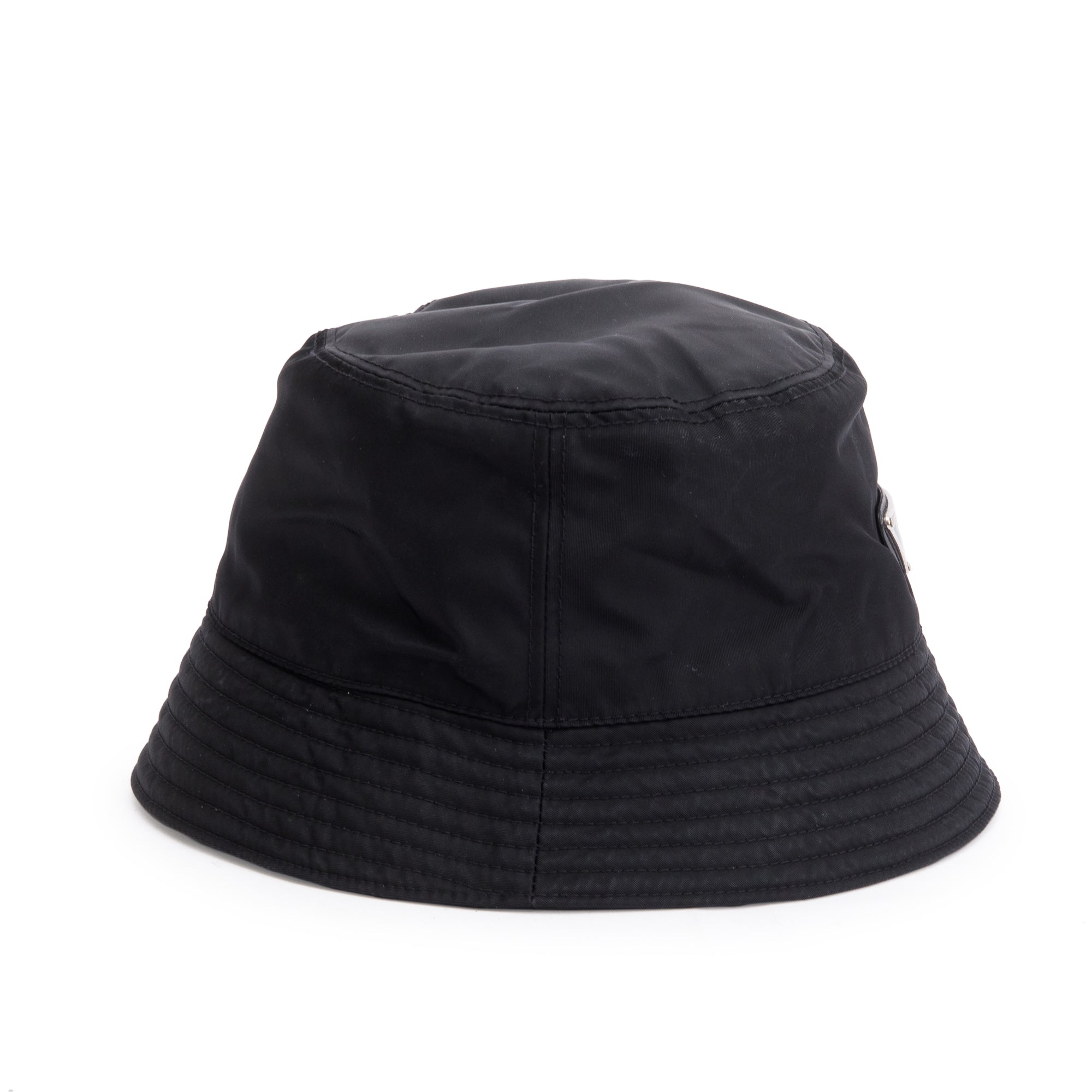 Prada Black Re-Nylon Bucket Hat
