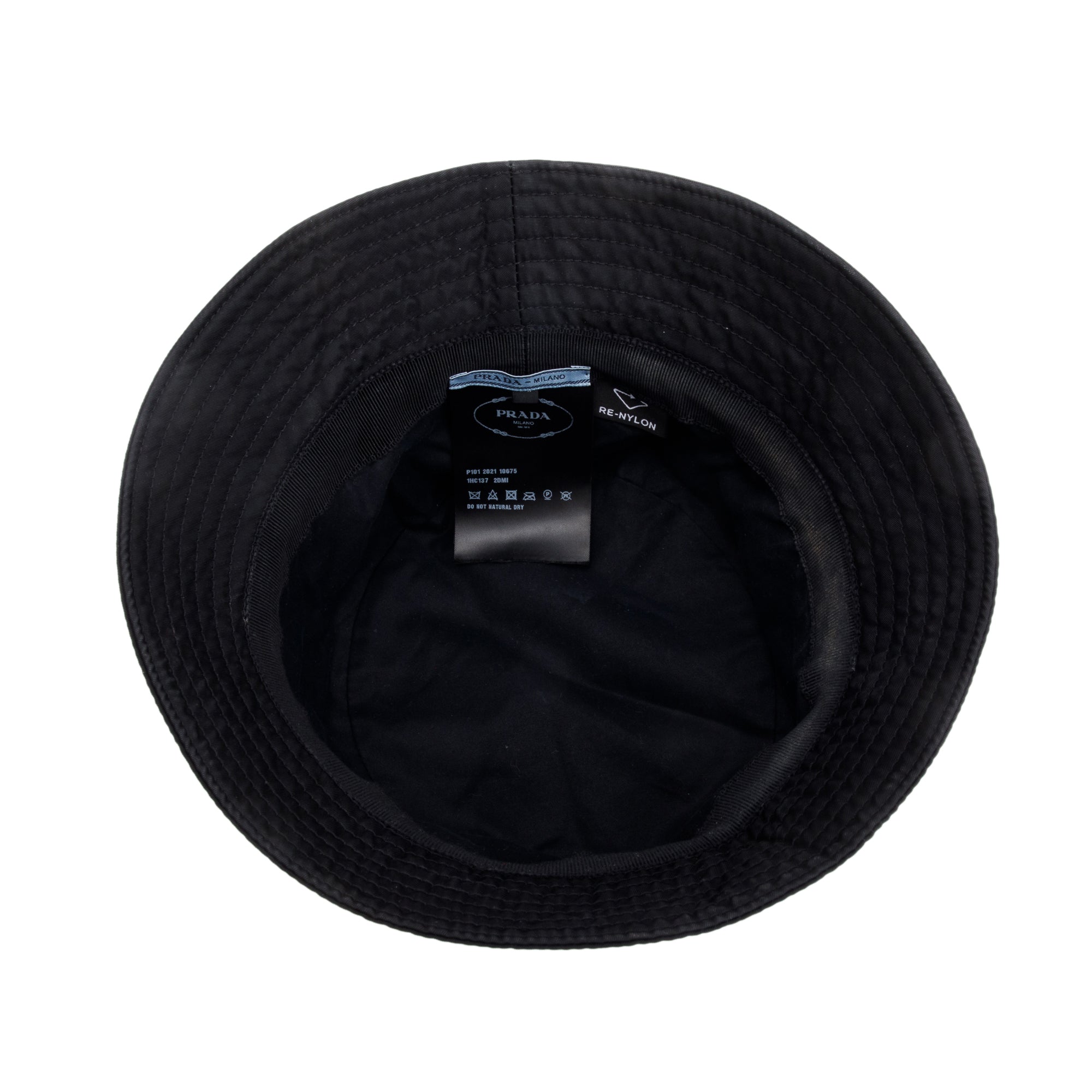 Prada Black Re-Nylon Bucket Hat