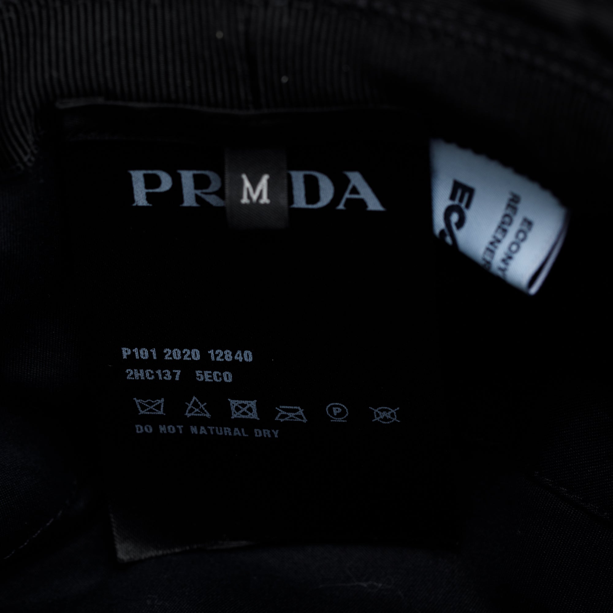 Prada Black Re-Nylon Bucket Hat