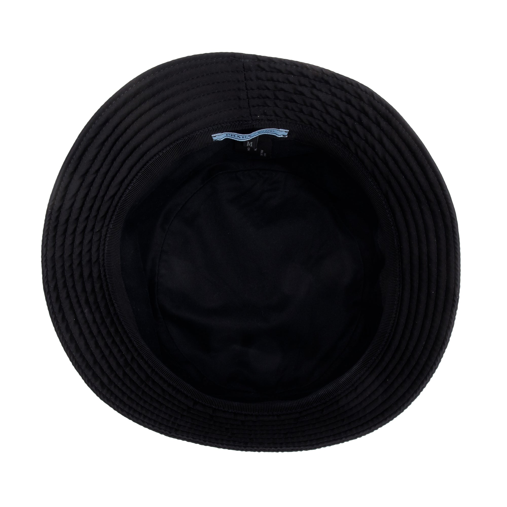 Prada Black Re-Nylon Bucket Hat w/ Box