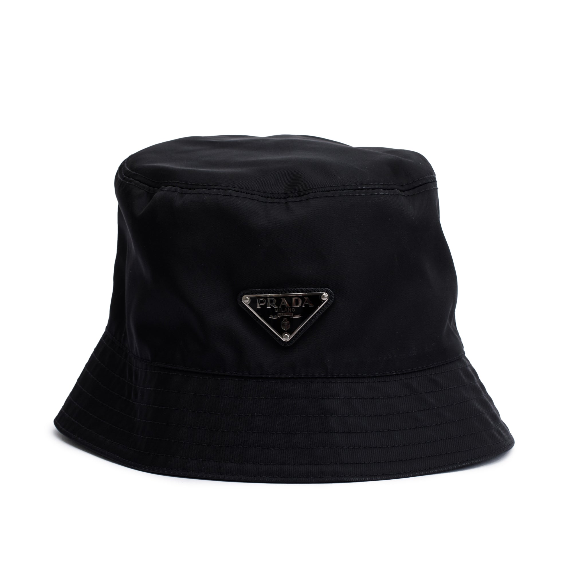 Prada Black Re-Nylon Bucket Hat