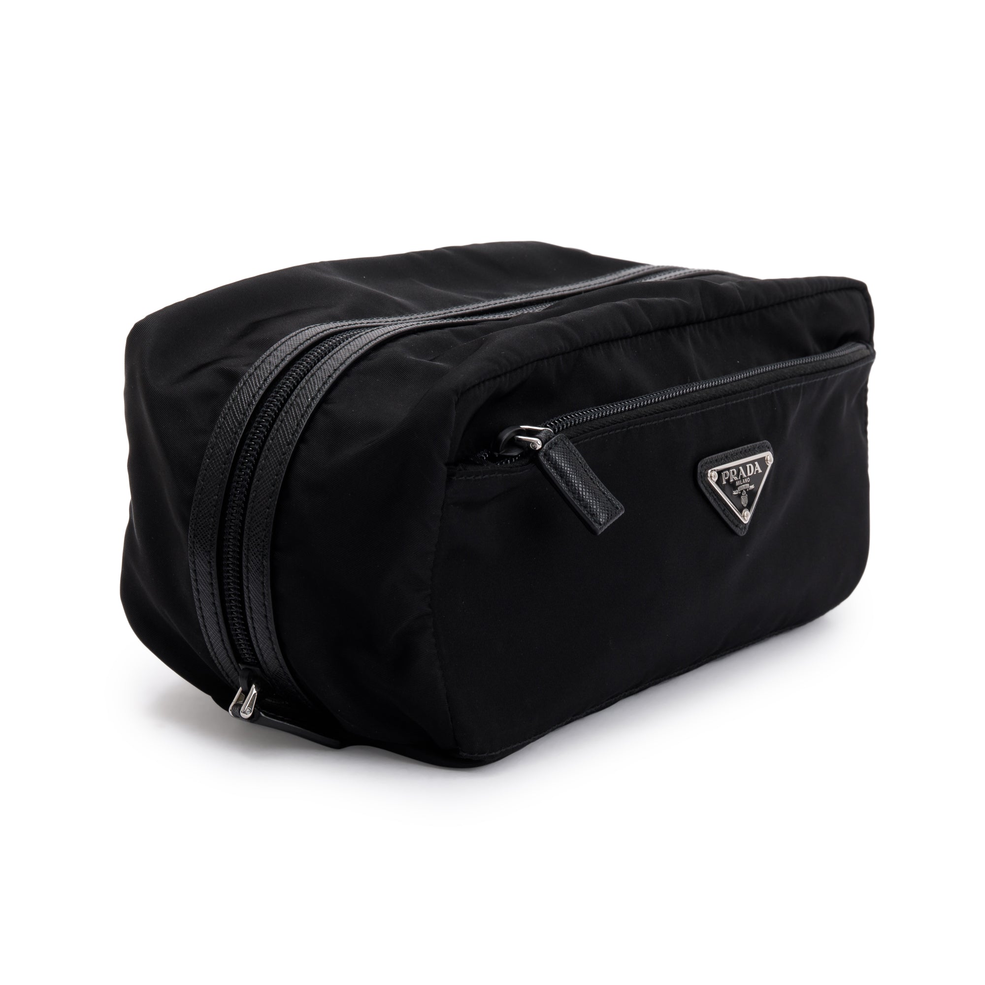 Prada Black Re-Nylon Cosmetic Pouch