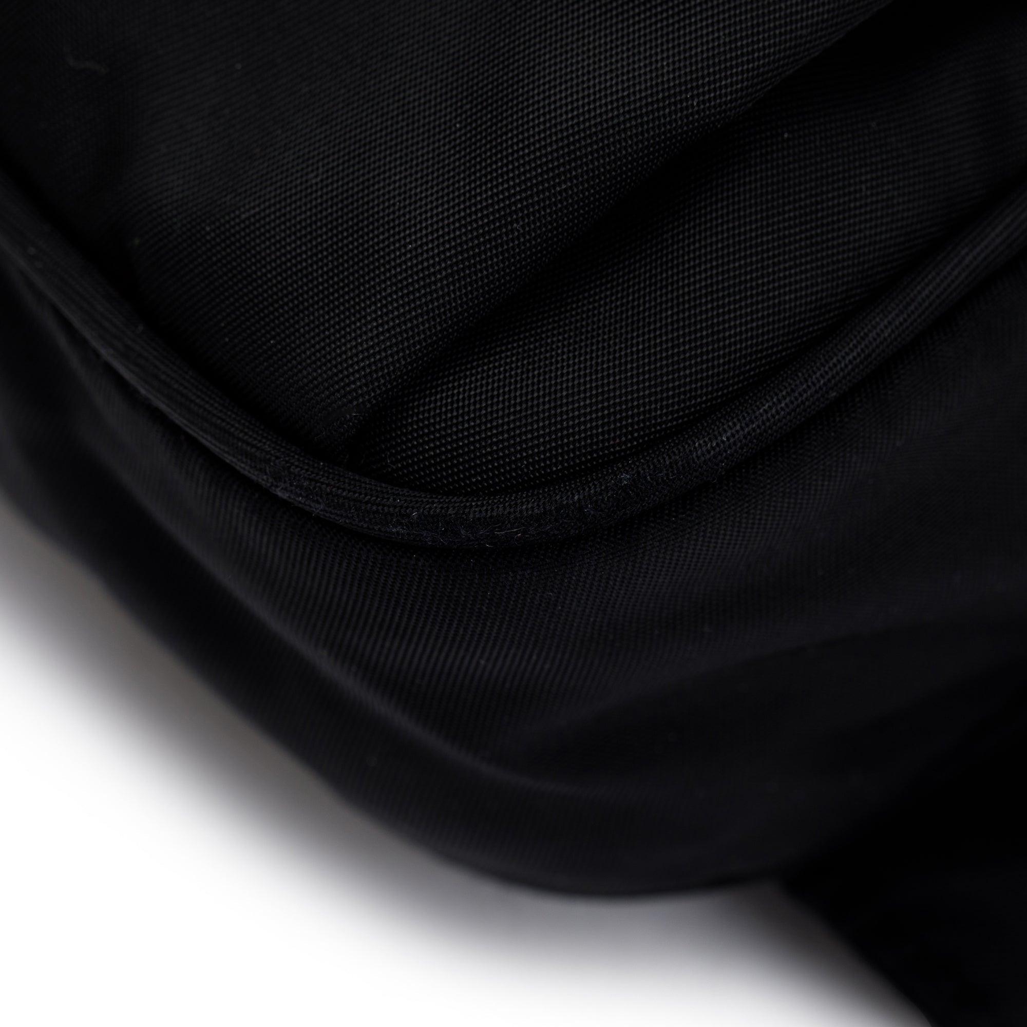 Prada Black Re-Nylon & Saffiano Leather Belt Bag