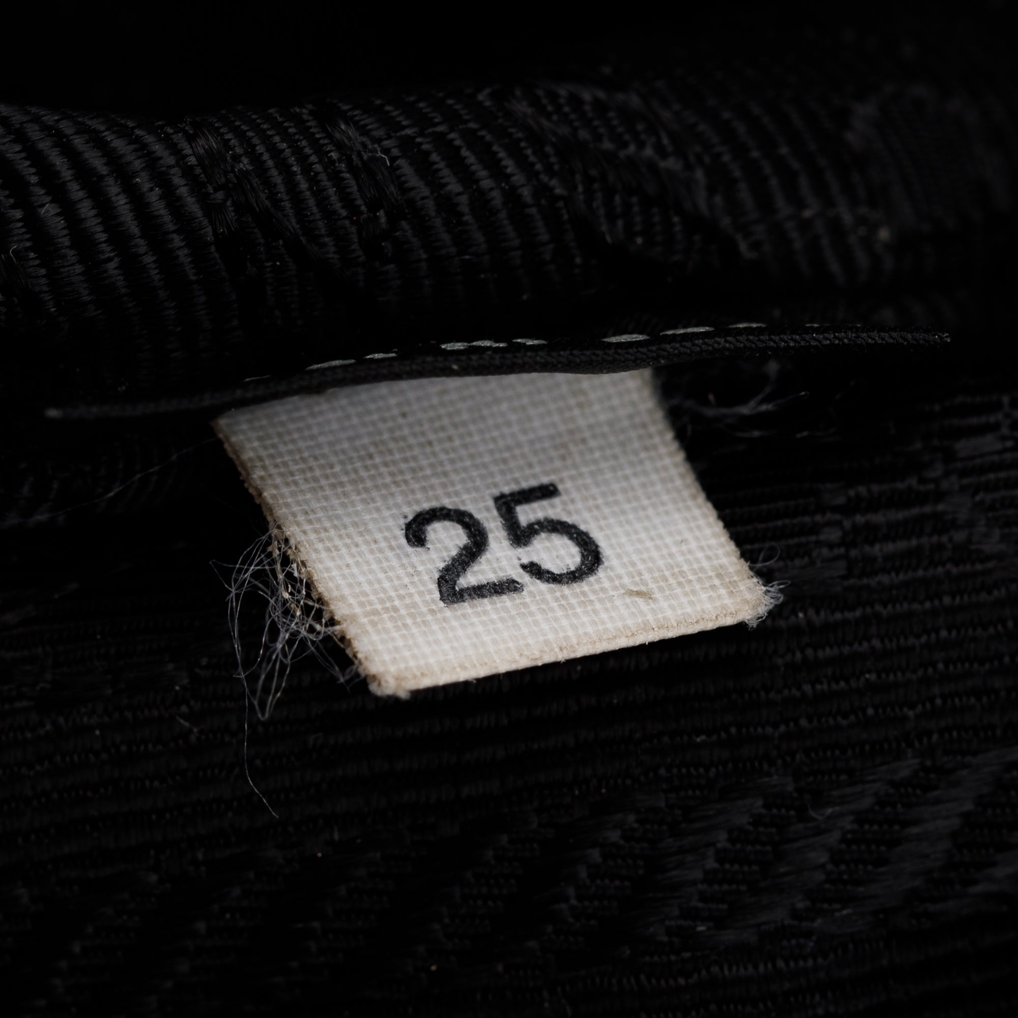 Prada Black Saffiano Leather & Tessuto Vernice Bauletto Frame Bag