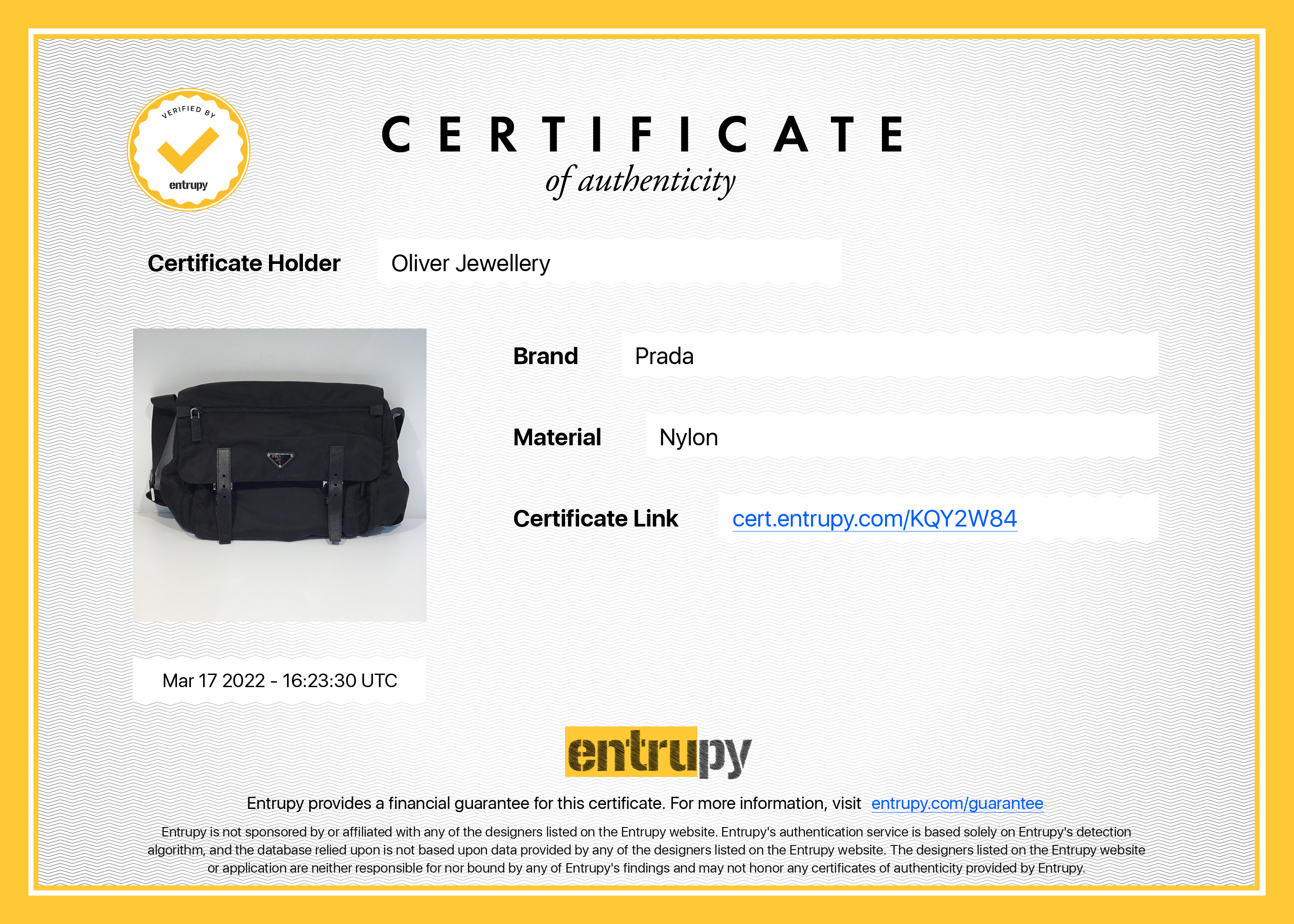 Prada Black Saffiano Leather-Trimmed Tessuto Nylon Messenger Bag