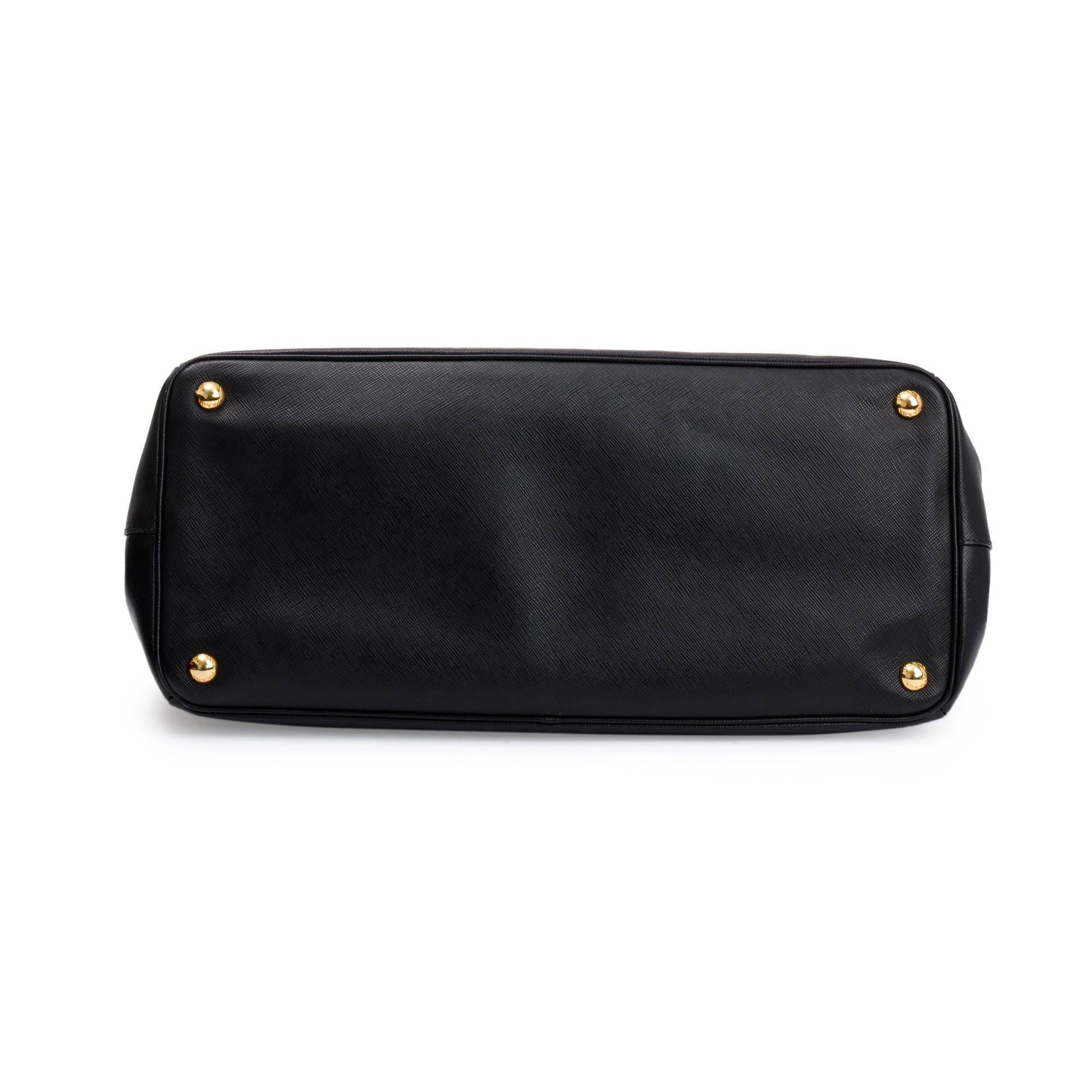 Prada Black Saffiano Lux Large Gardener's Tote w/ Authenticity Card & Receipt