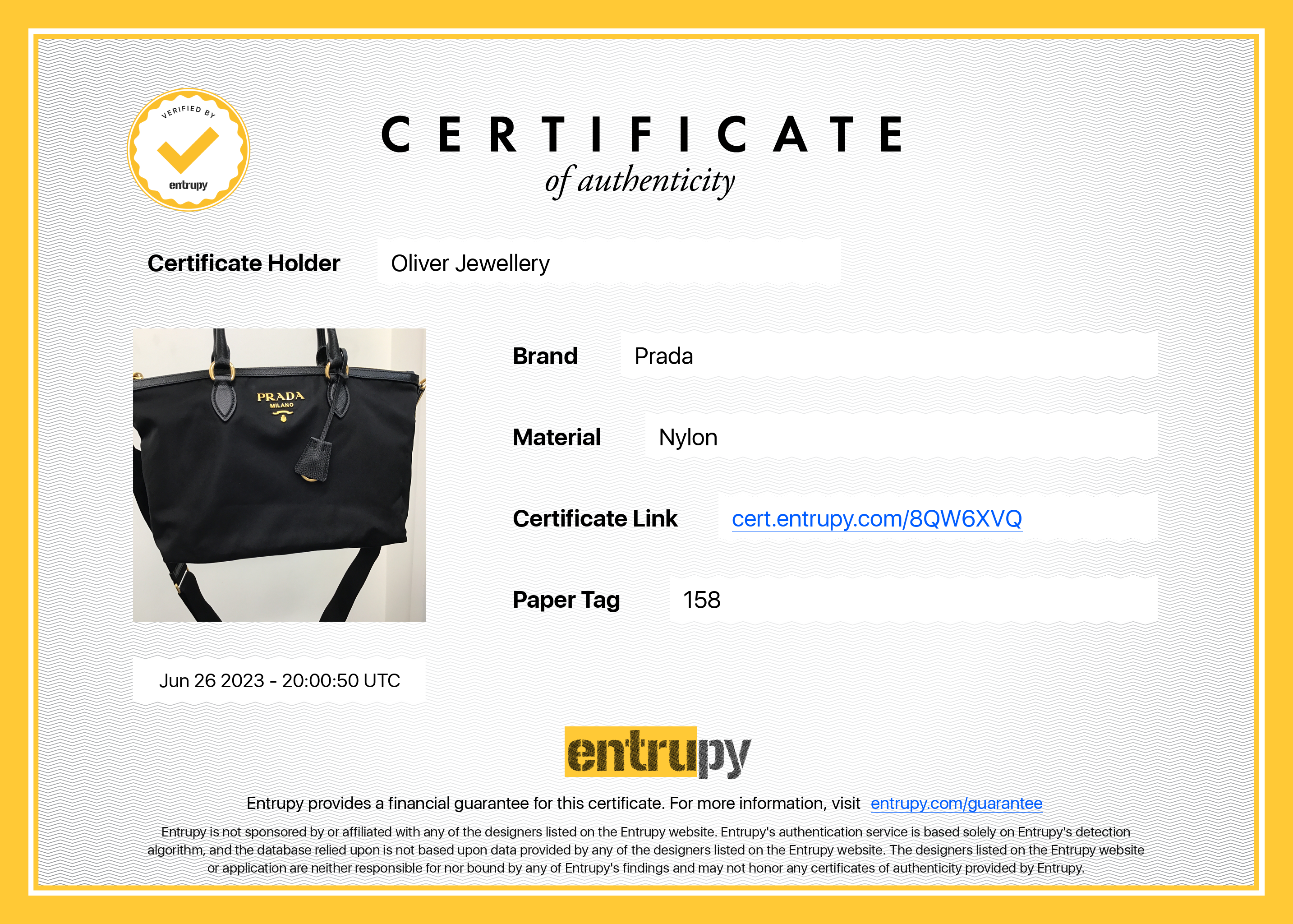 Prada Black Saffiano-Trimmed Tote w/ Strap