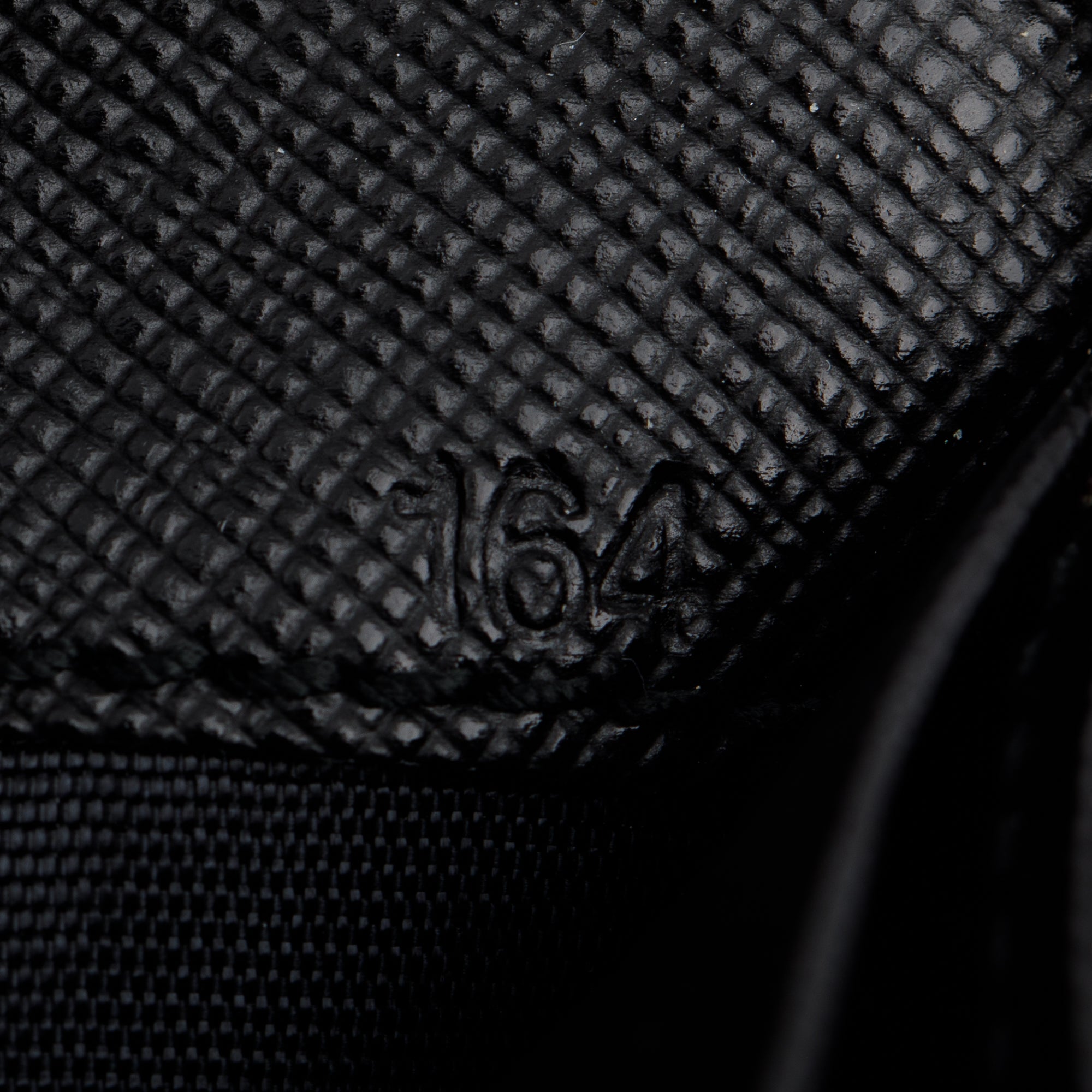 Prada Black Saffiano Zip Around Wallet