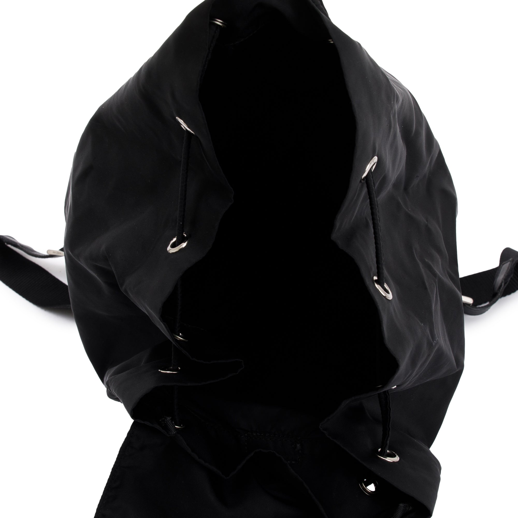 Prada Black Tessuto Nylon Backpack