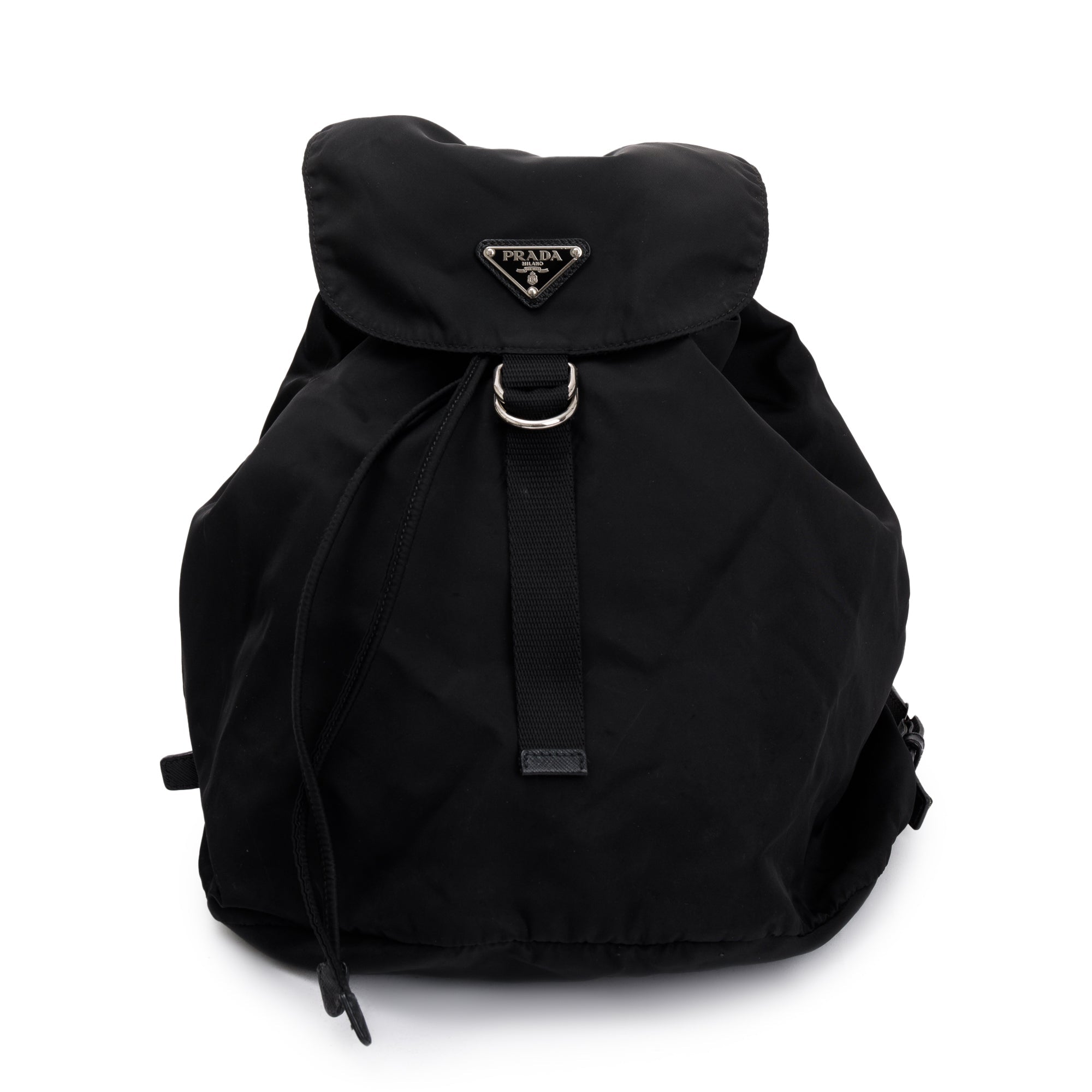 Prada Black Tessuto Nylon Backpack
