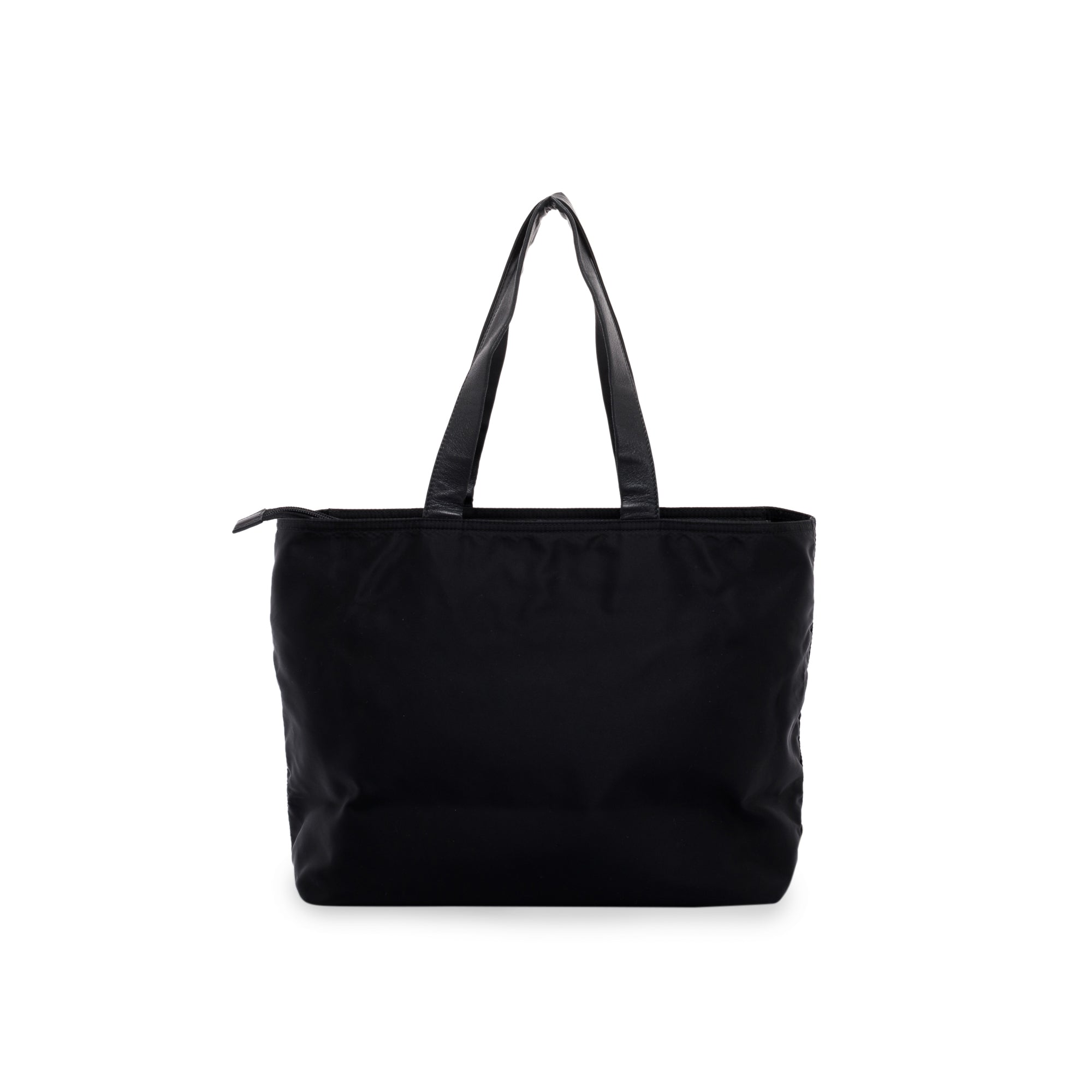 Prada Black Tessuto Nylon Bow Tote