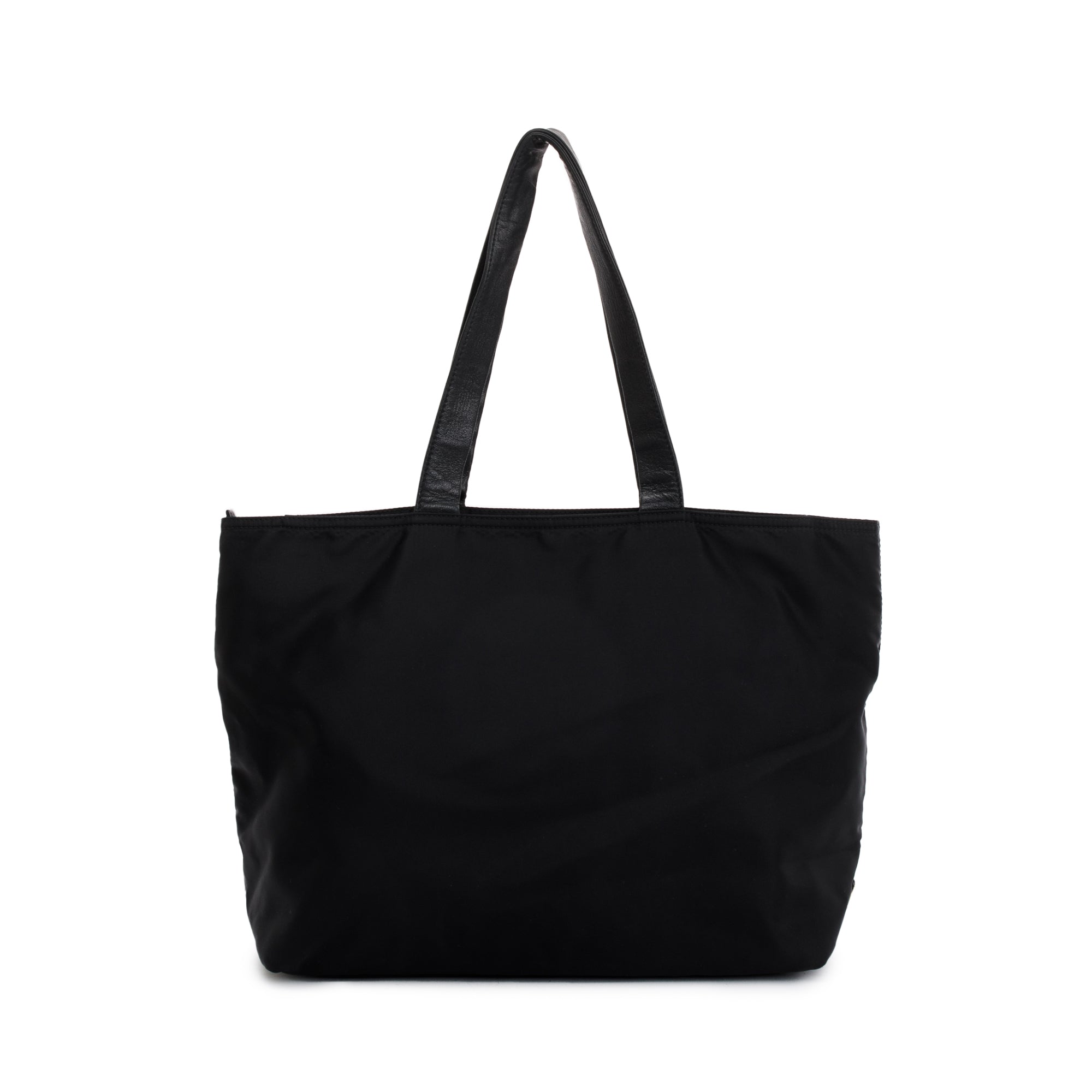 Prada Black Tessuto Nylon Bow Tote