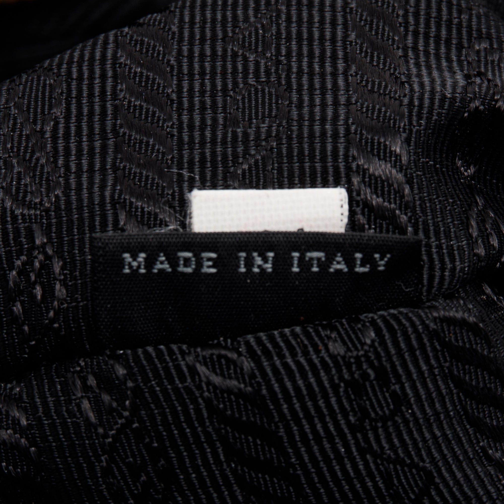 Prada Black Tessuto Nylon Diaper Bag w/ Strap