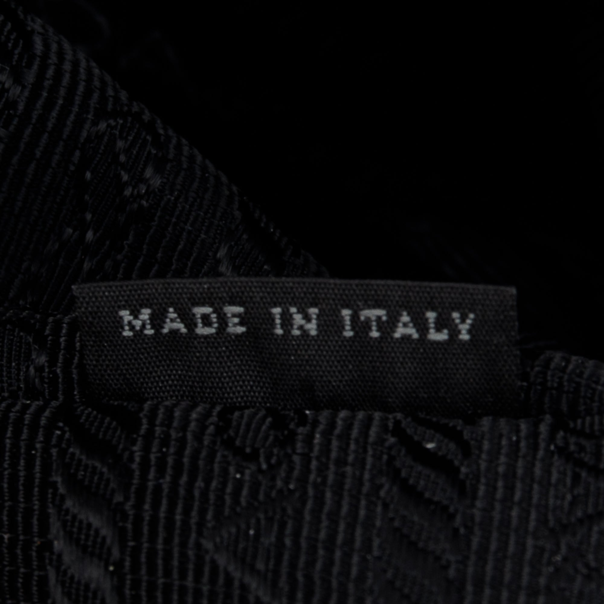 Prada Black Tessuto Nylon Flat Messenger Bag