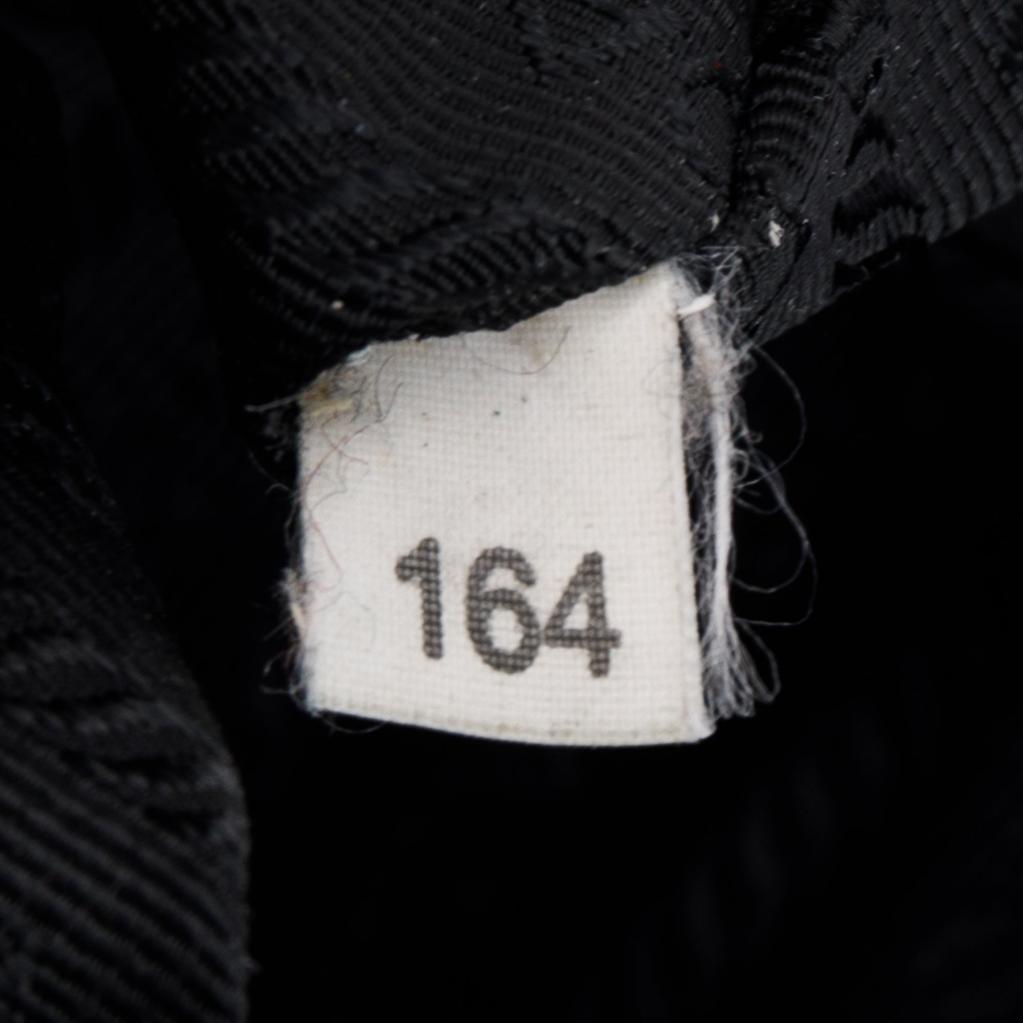 Prada Black Tessuto Nylon Flat Messenger Bag