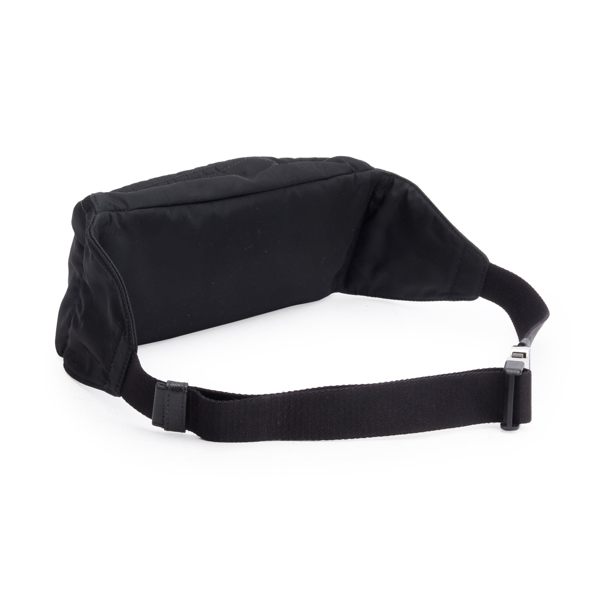 Prada Black Tessuto Nylon Montagne Belt Bag