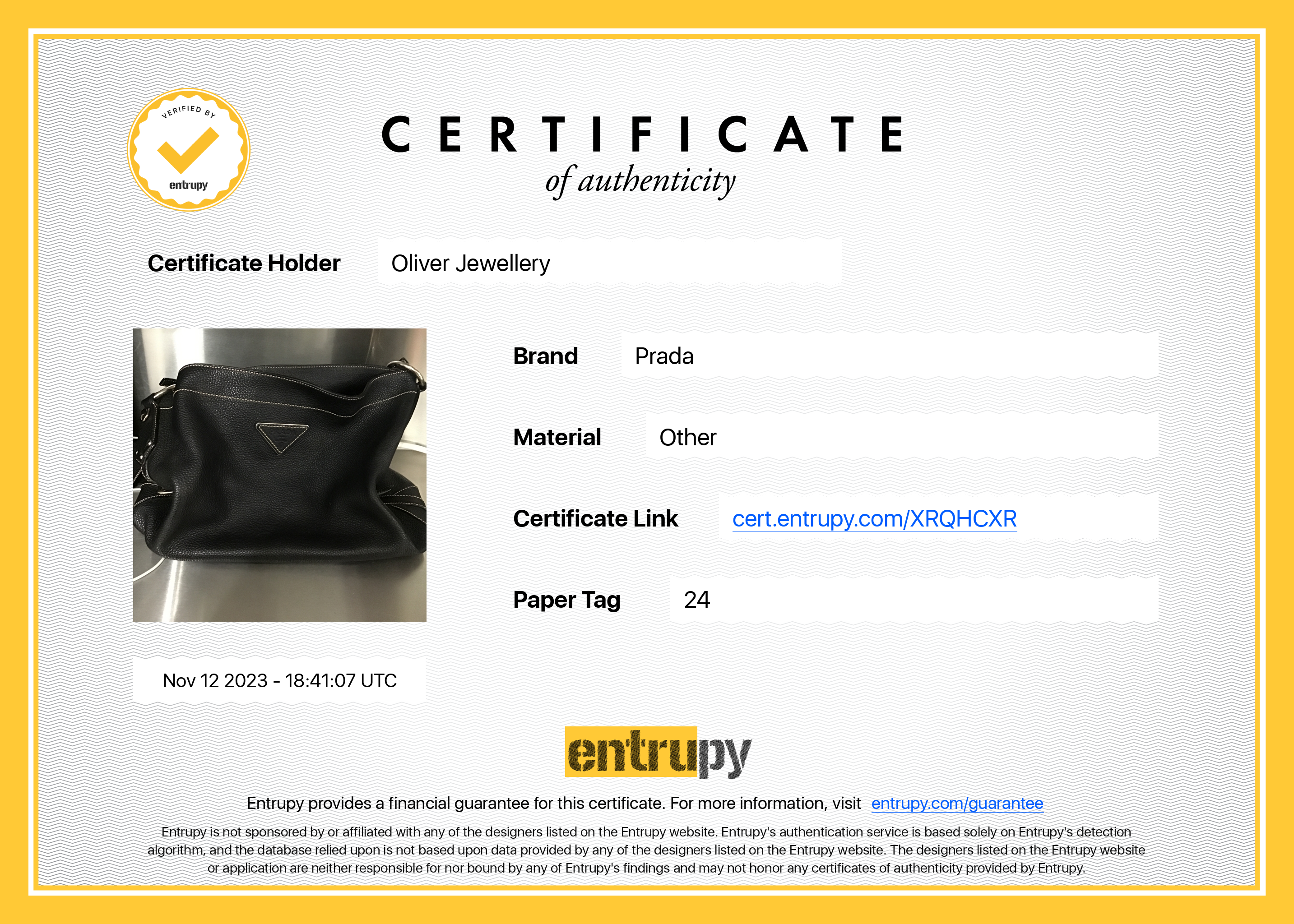 Prada Black Vitello Daino Leather Rope Hobo Bag