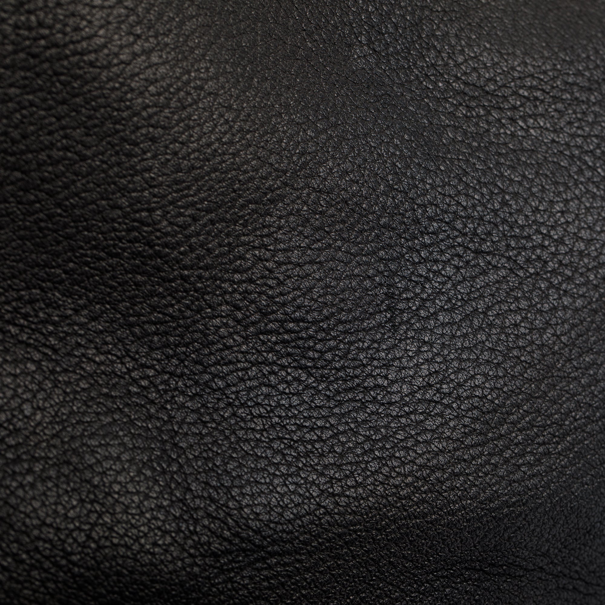 Prada Black Vitello Daino Leather Zip Around Hobo Bag