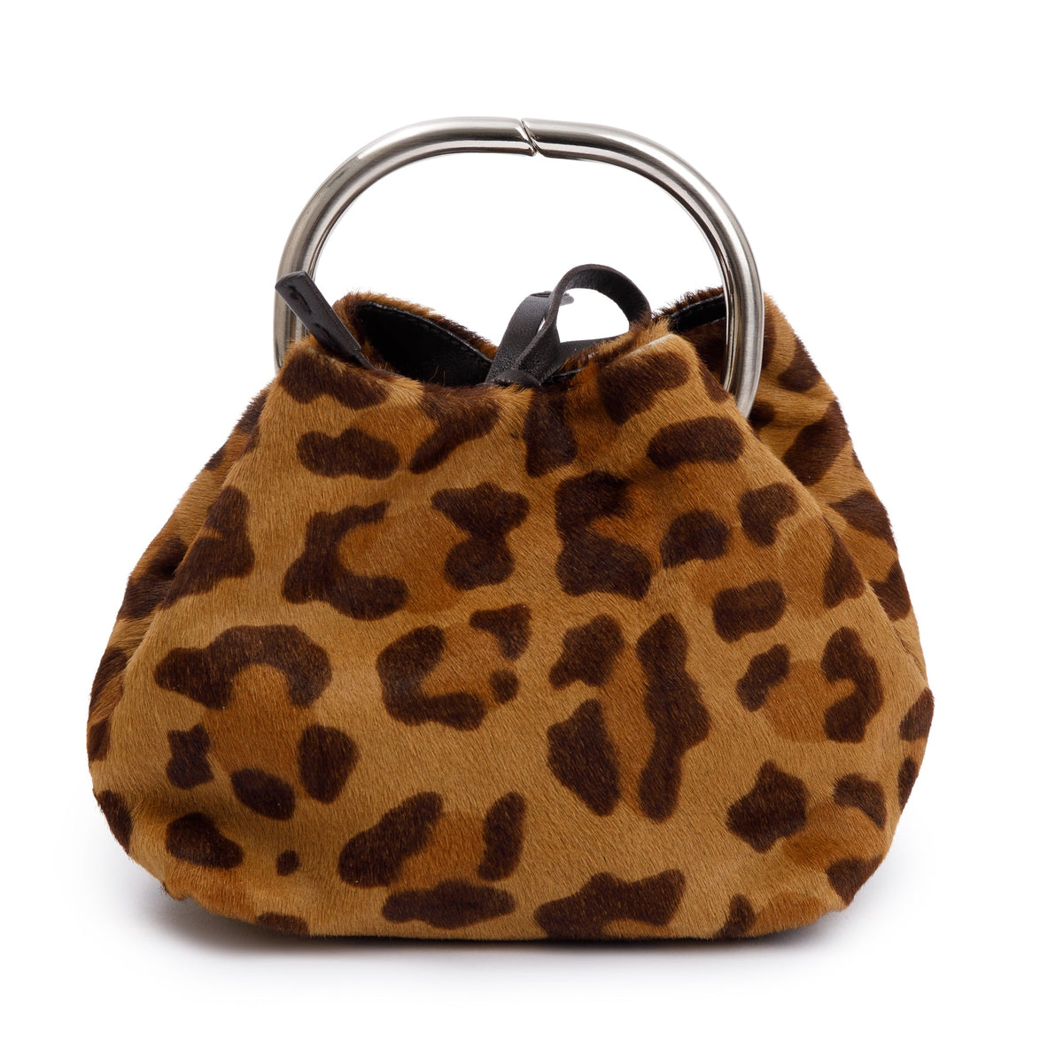 PRADA ヒョウ柄ポーチ CAVALLINO プラダ PRADA ハラコ コインケース ミニ ポーチ 小物入れ 小銭入れ