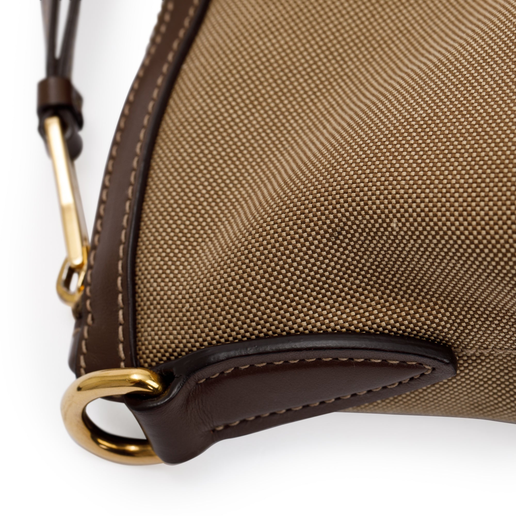 Prada Canapa Logo Jacquard Tote w/ Strap