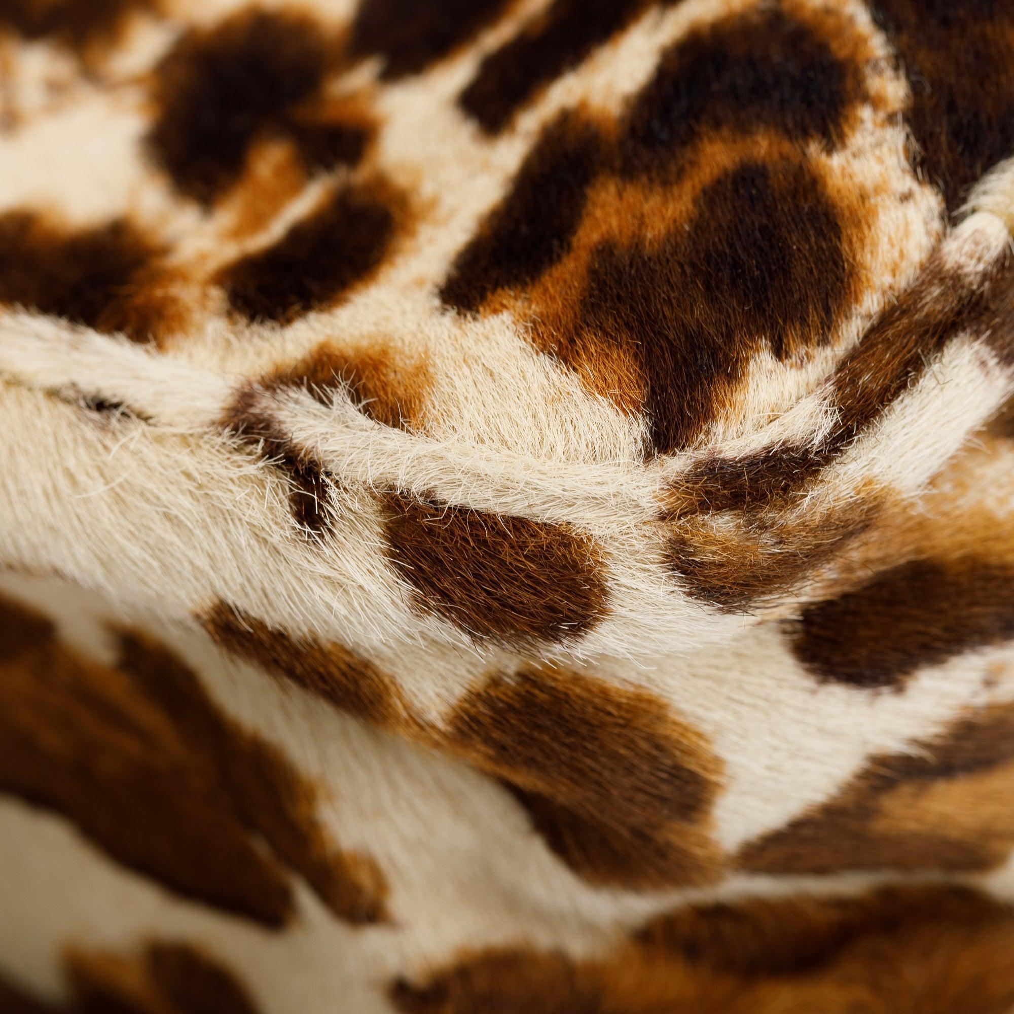 Prada Cavallino Leopard Print Messenger Bag w/ Authenticity Card