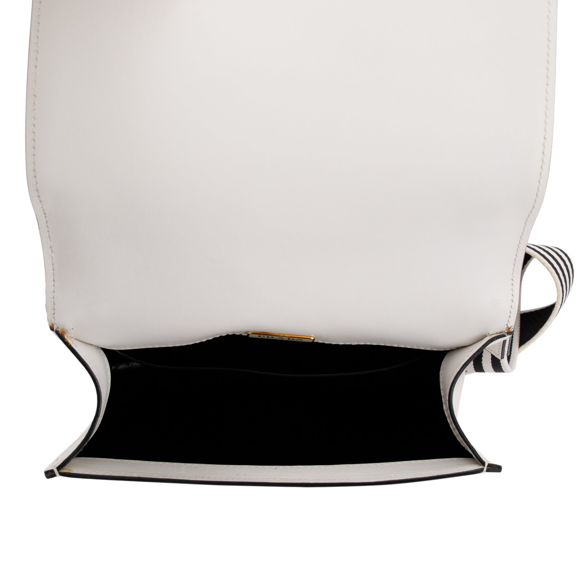 Prada City Calf Pionniere Saddle Crossbody Bag