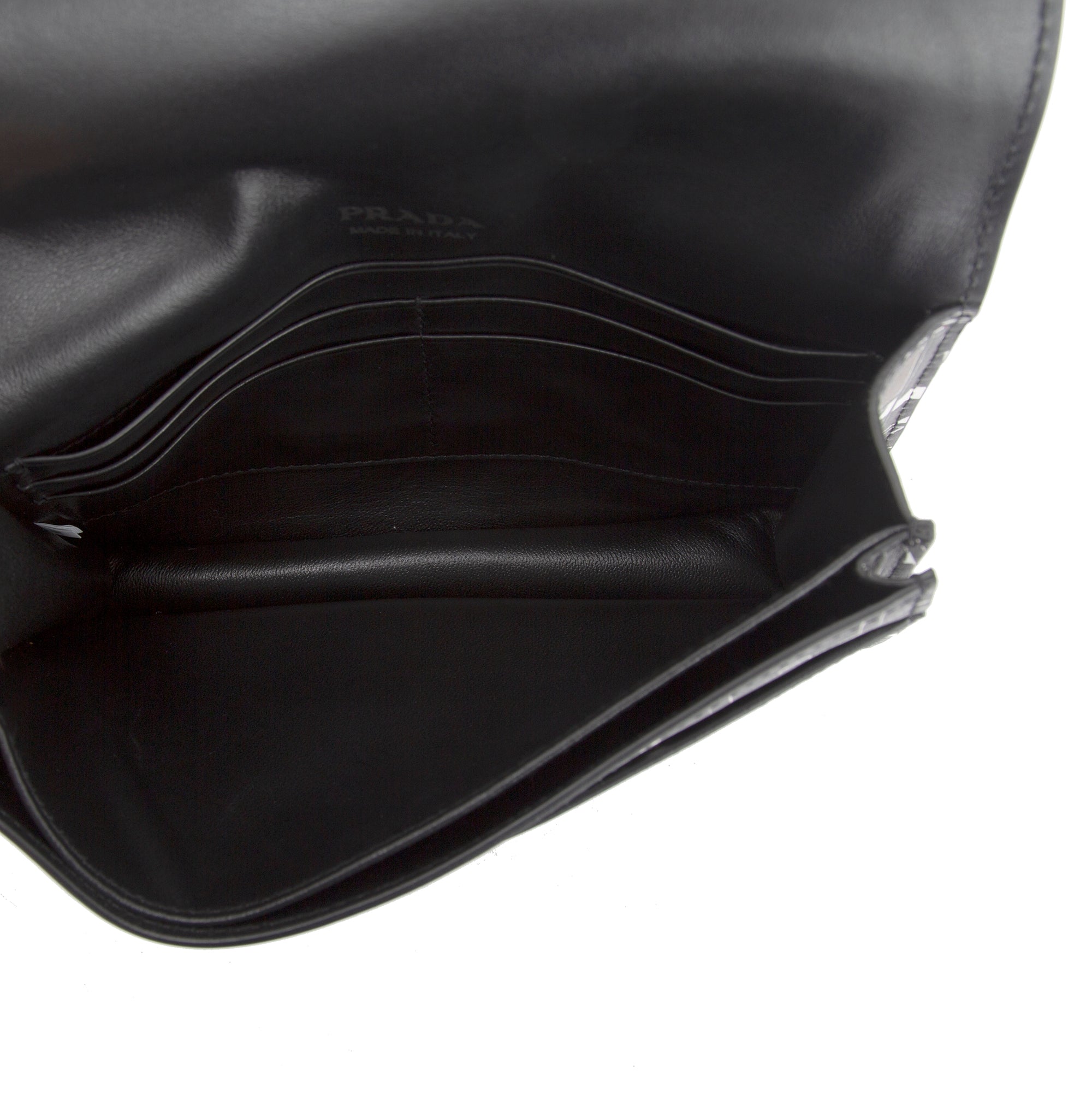 Prada Comic Elektra Wristlet Clutch w/ Authenticity Card