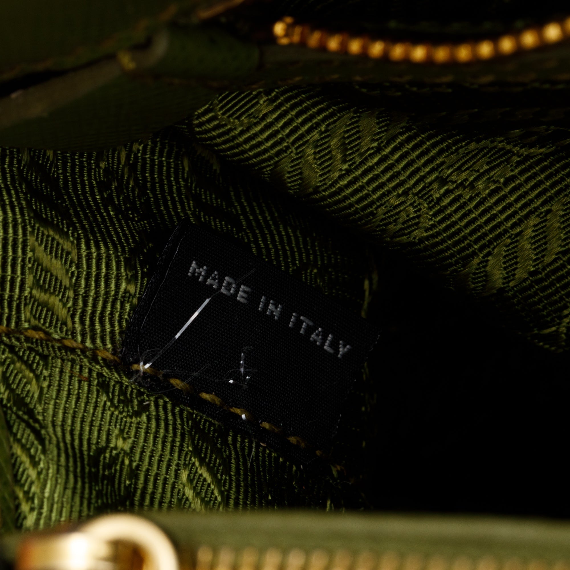 Prada Green Saffiano Lux Small Promenade Tote w/ Strap