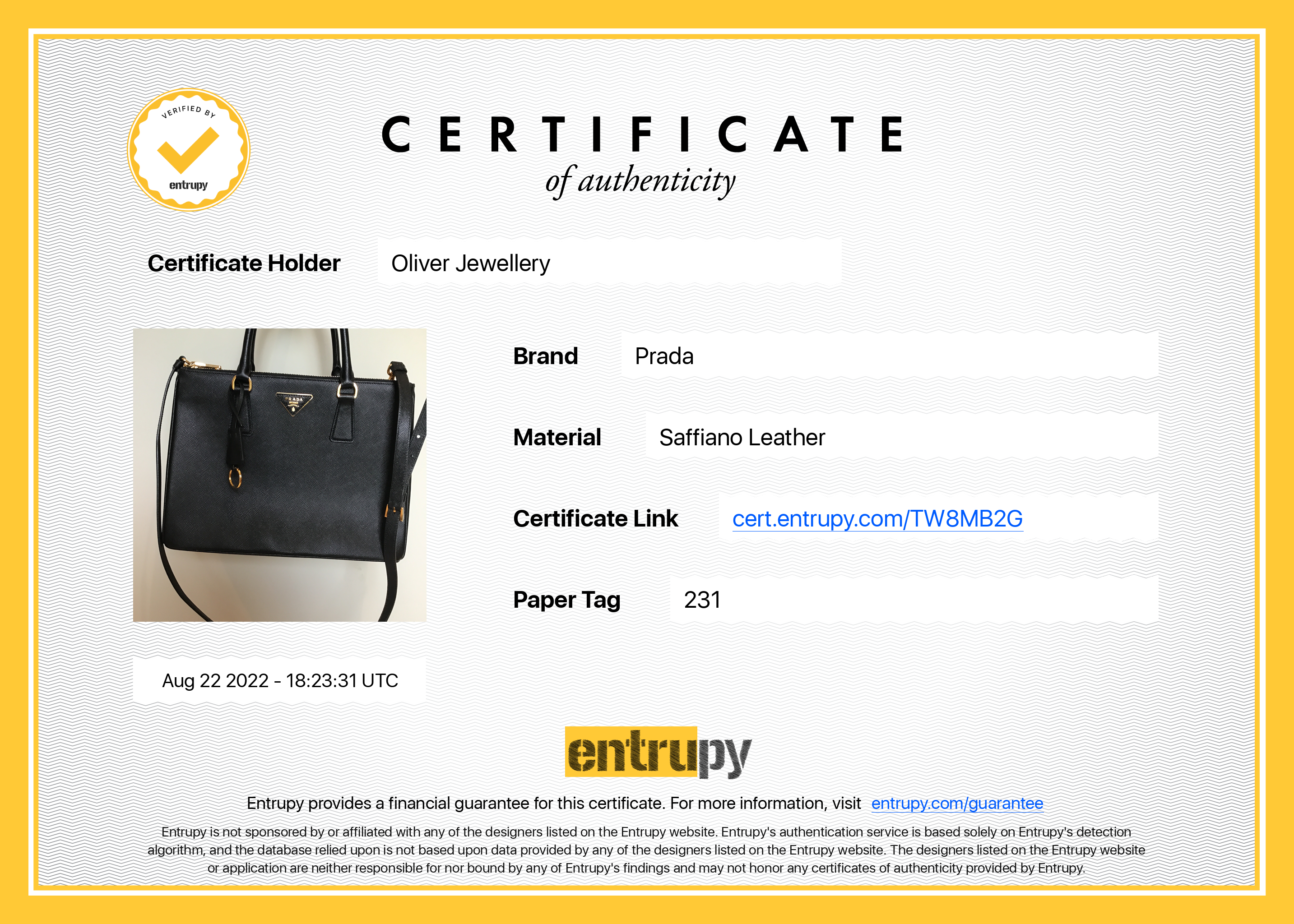 Prada Large Saffiano Double Zip Galleria Tote