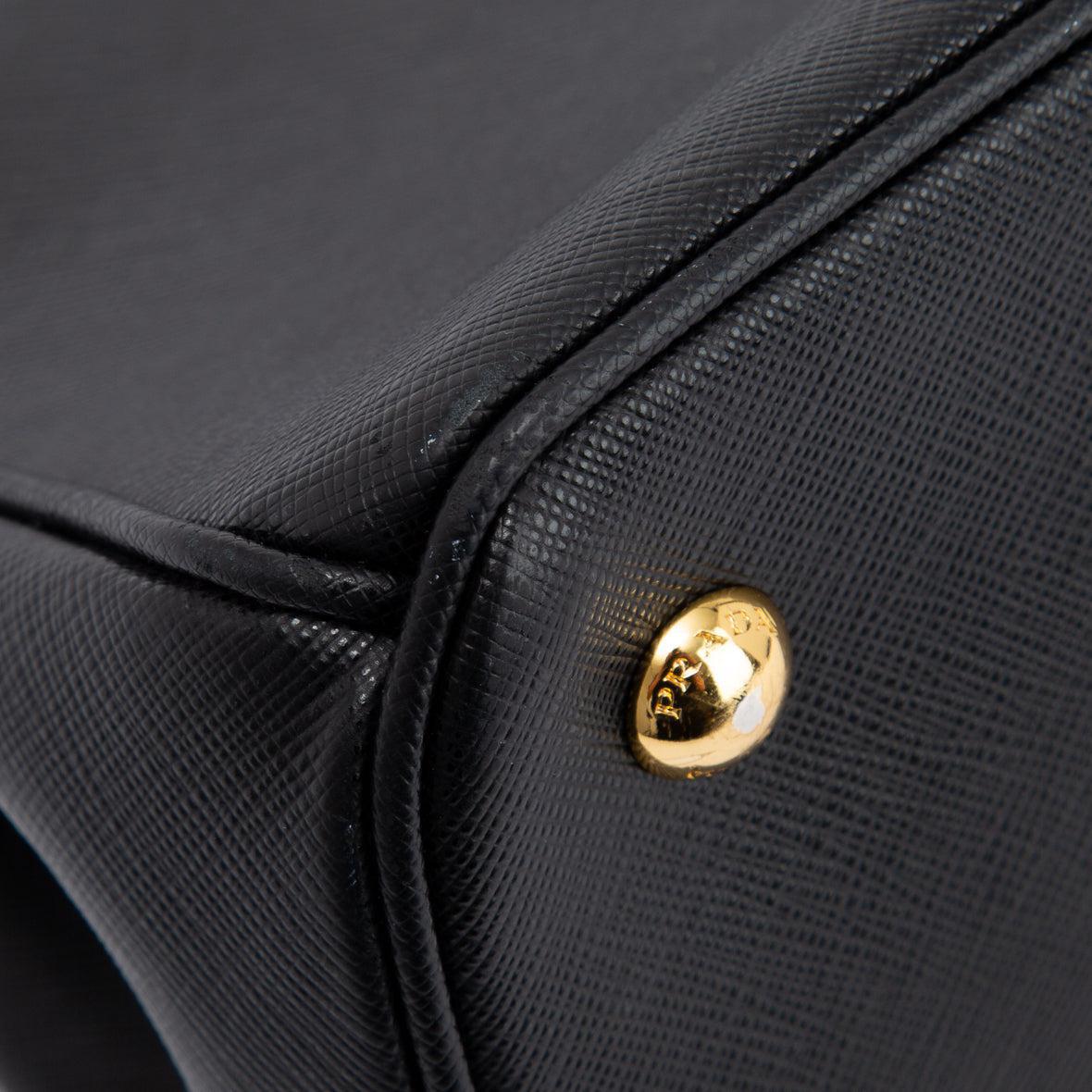 Prada Medium Saffiano Lux Tote w/ Strap