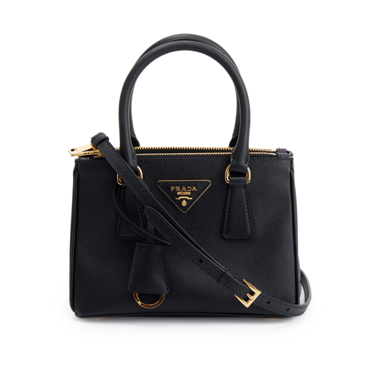 PRADA　ミニトート Prada-Mini-Saffiano-Lux-