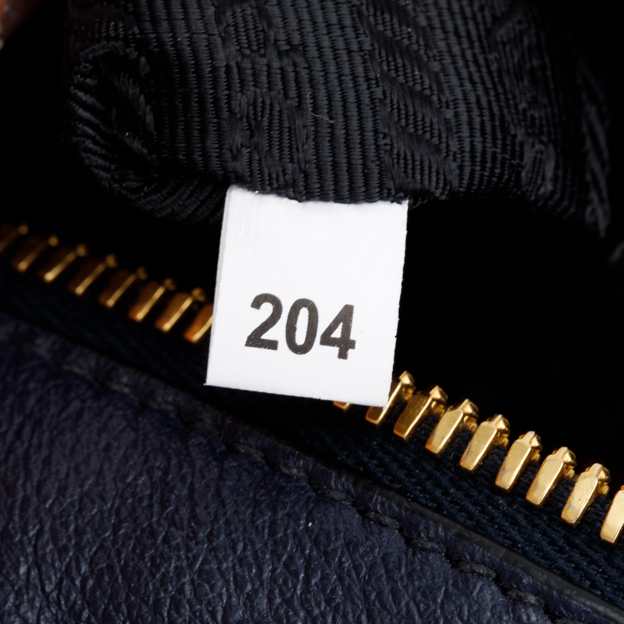 Prada Navy Glace Calf Leather Logo Camera Crossbody Bag w/ Authenticity Card