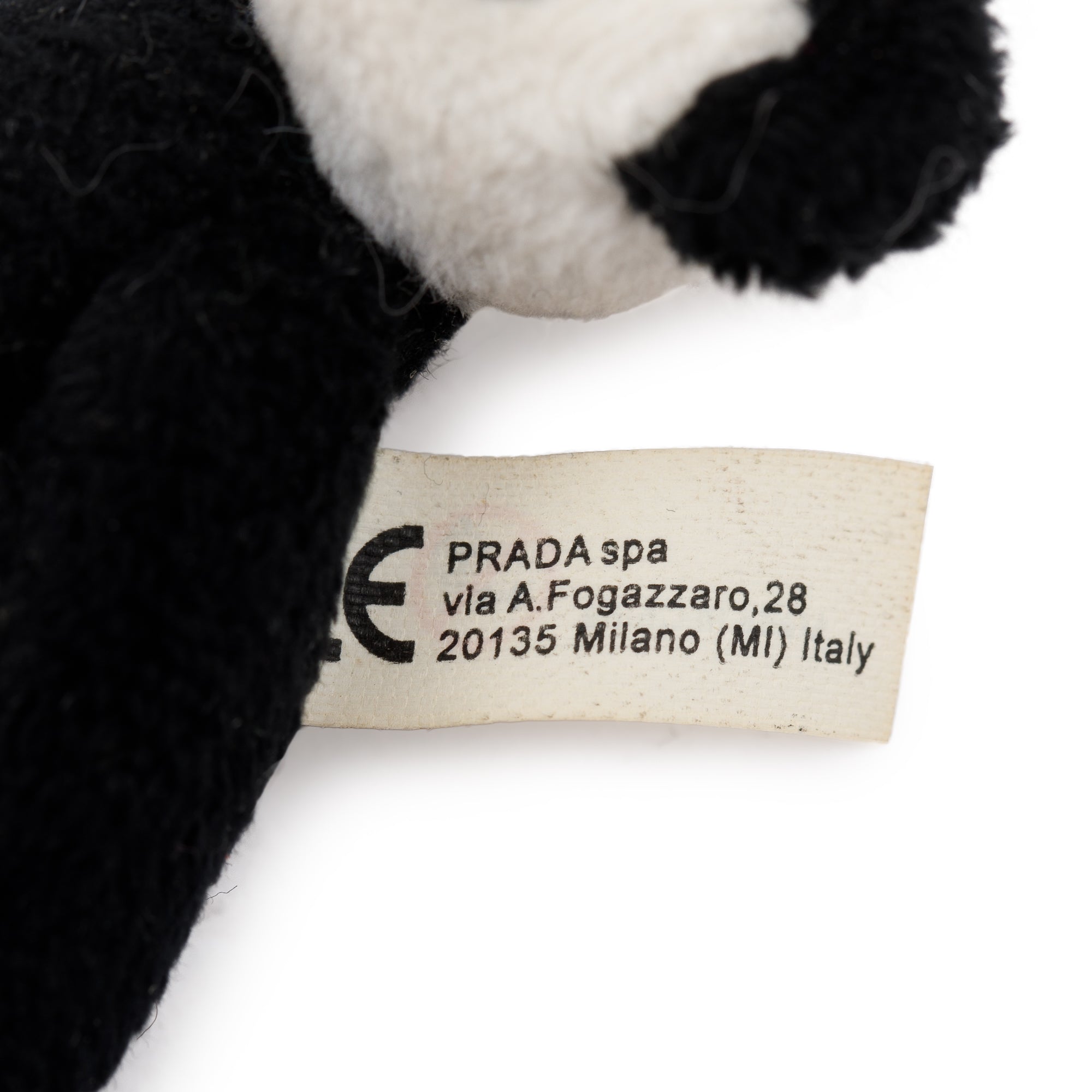 Prada Panda Bear Keychain