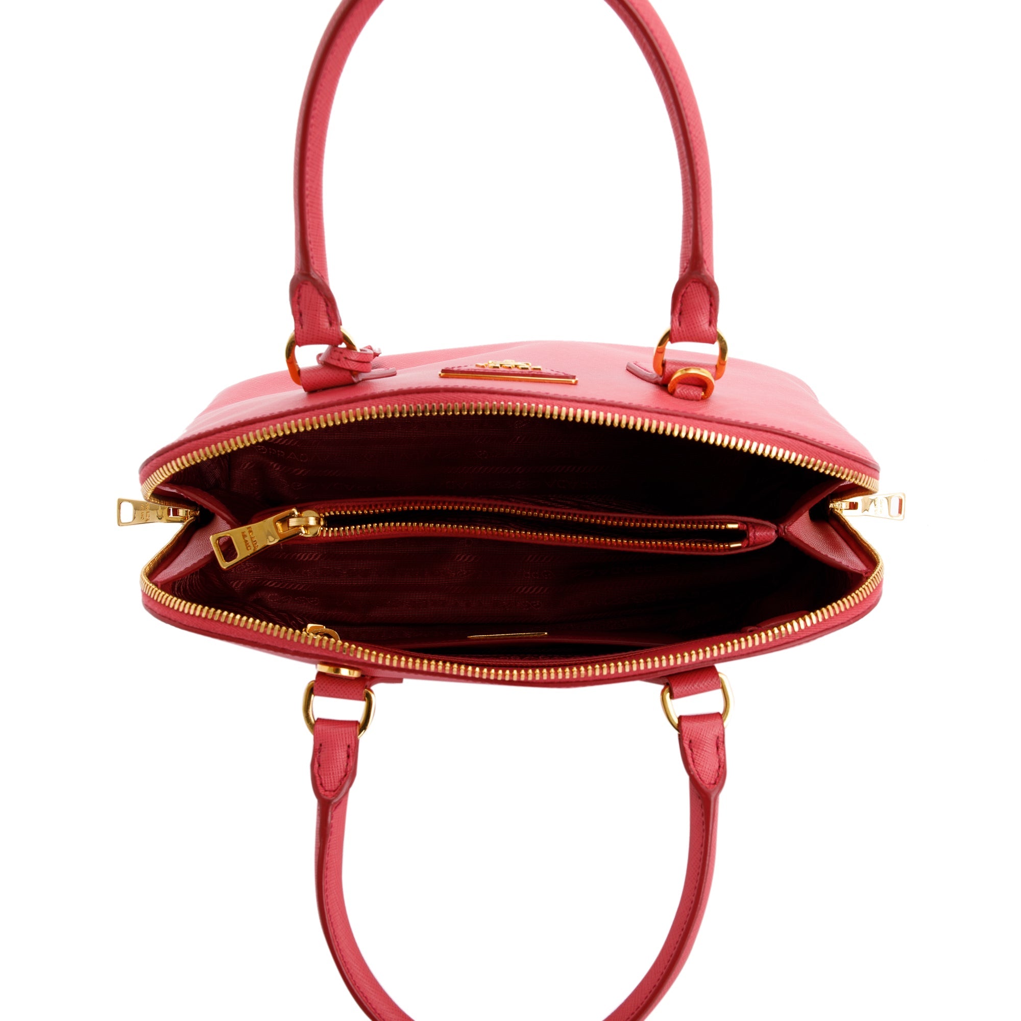 Prada Pink Medium Saffiano Lux Promenade Tote