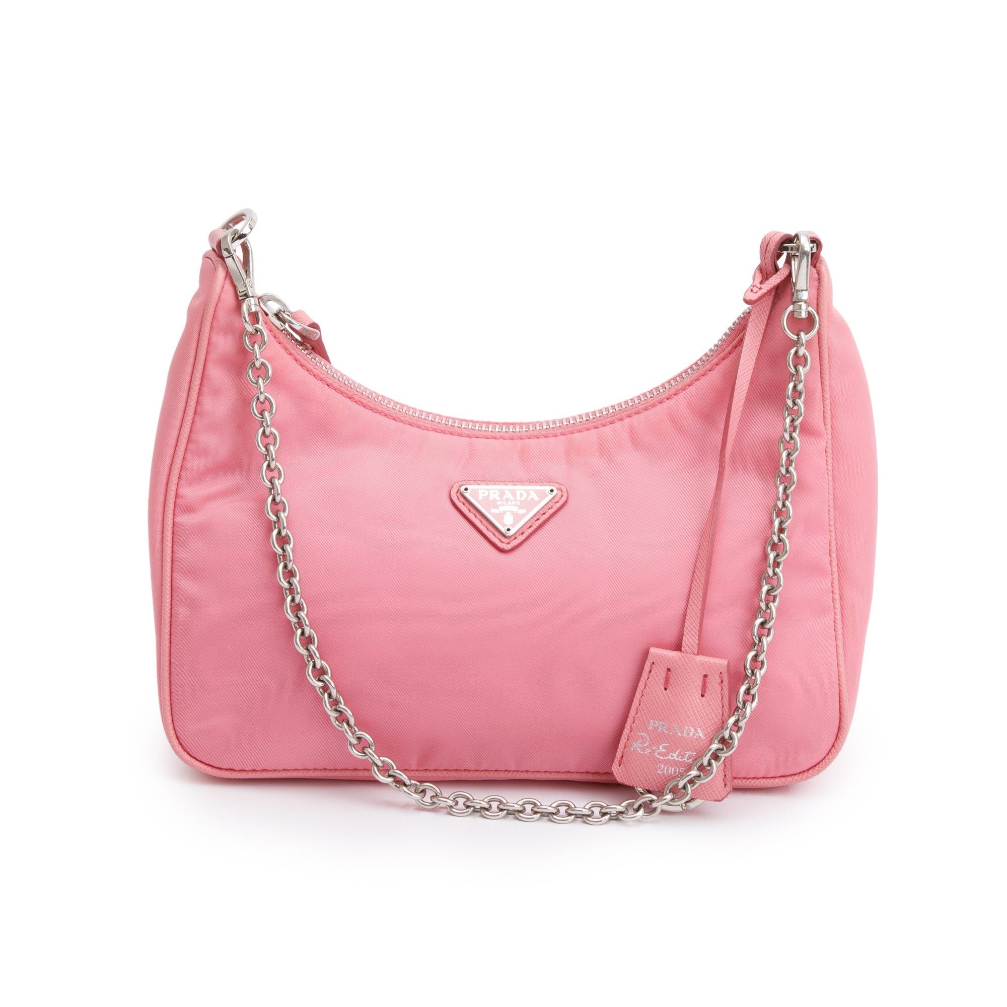 Prada Pink Re-Edition 2005 Re-Nylon Shoulder Bag