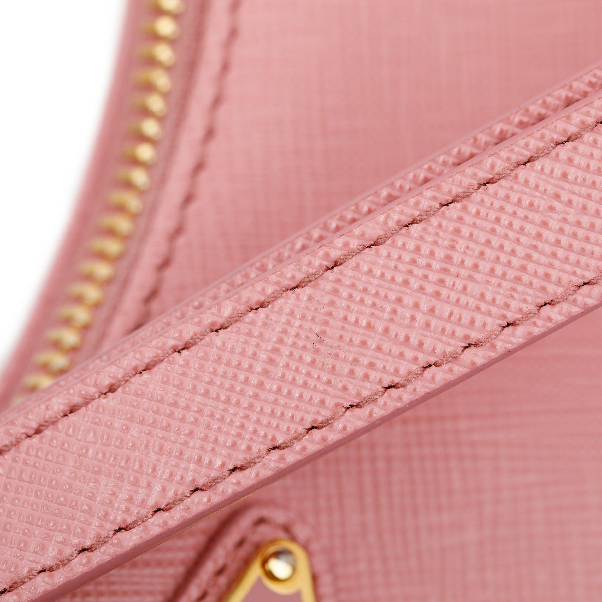 Prada Pink Re-Edition Saffiano Leather Mini Bag w/ Box